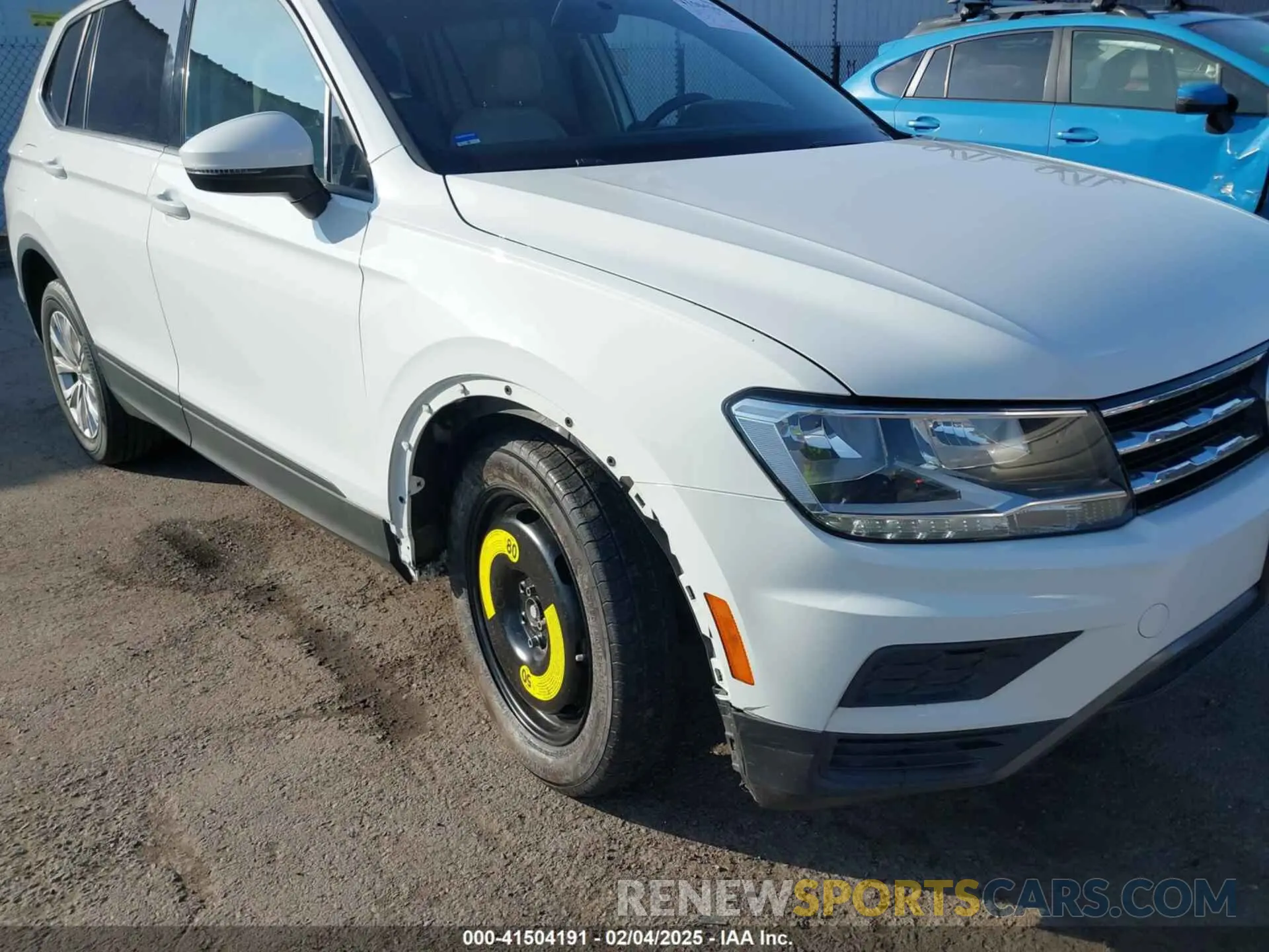 6 fotografías del automóvil dañado 3VV1B7AX4LM098567 VOLKSWAGEN TIGUAN 2020