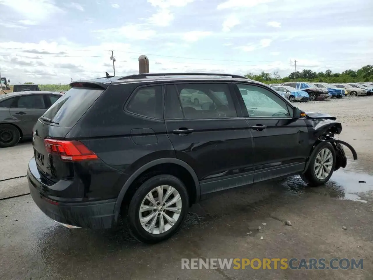 3 fotografías del automóvil dañado 3VV1B7AX5LM180033 VOLKSWAGEN TIGUAN 2020