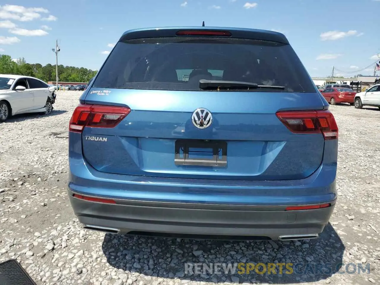 6 fotografías del automóvil dañado 3VV1B7AX6LM137823 VOLKSWAGEN TIGUAN 2020