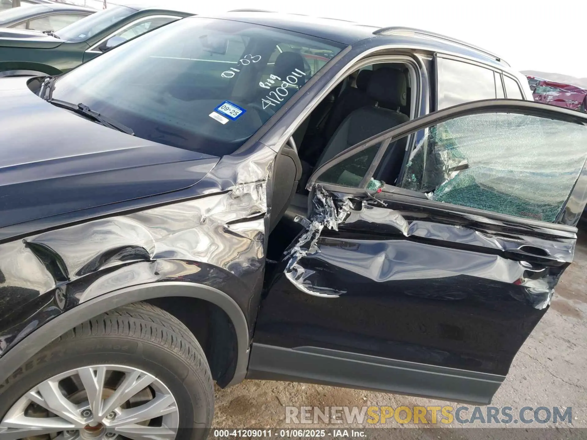 6 fotografías del automóvil dañado 3VV1B7AX7LM019134 VOLKSWAGEN TIGUAN 2020