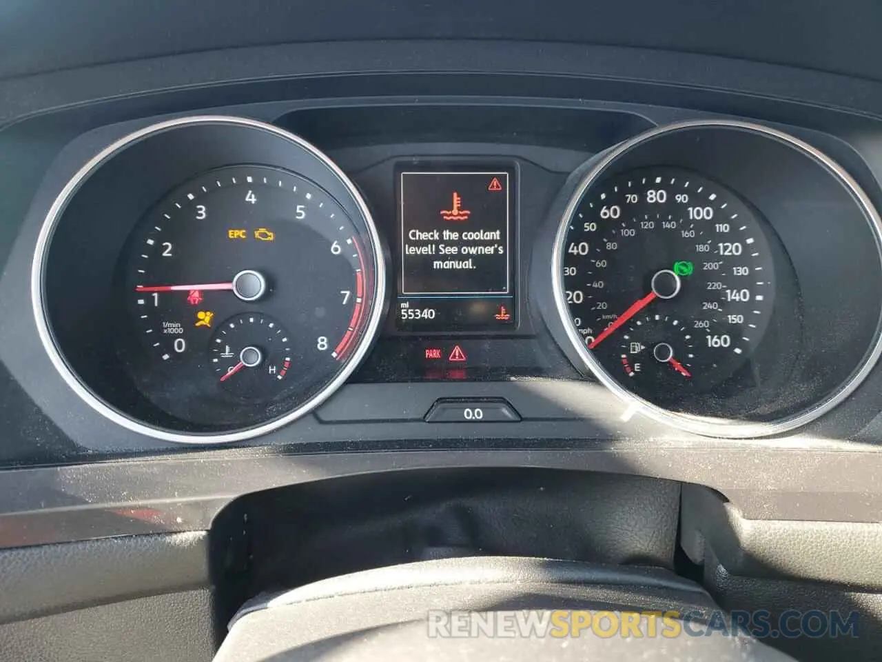 9 fotografías del automóvil dañado 3VV1B7AX8LM078127 VOLKSWAGEN TIGUAN 2020
