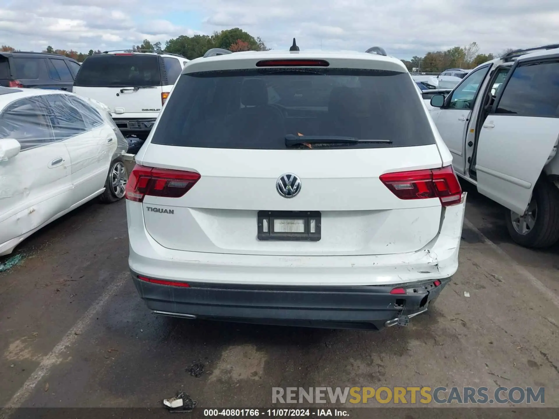 16 fotografías del automóvil dañado 3VV1B7AXXLM089114 VOLKSWAGEN TIGUAN 2020