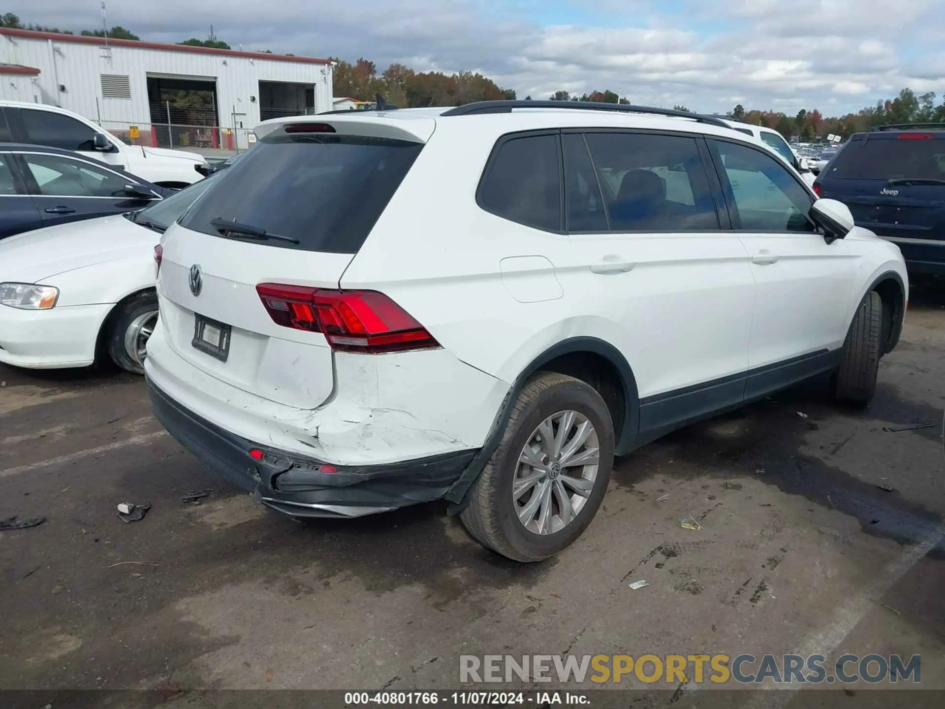 4 fotografías del automóvil dañado 3VV1B7AXXLM089114 VOLKSWAGEN TIGUAN 2020