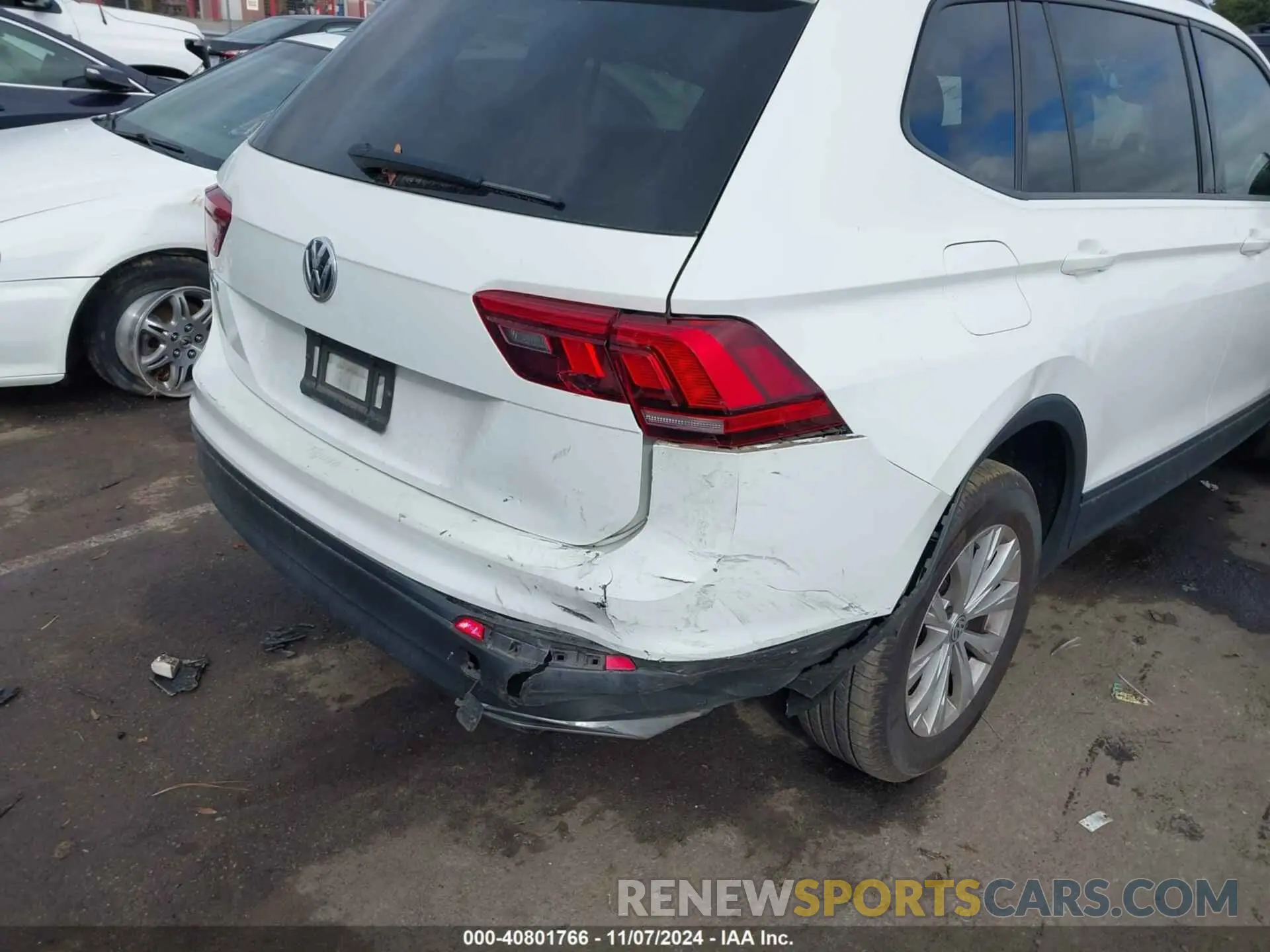 6 fotografías del automóvil dañado 3VV1B7AXXLM089114 VOLKSWAGEN TIGUAN 2020