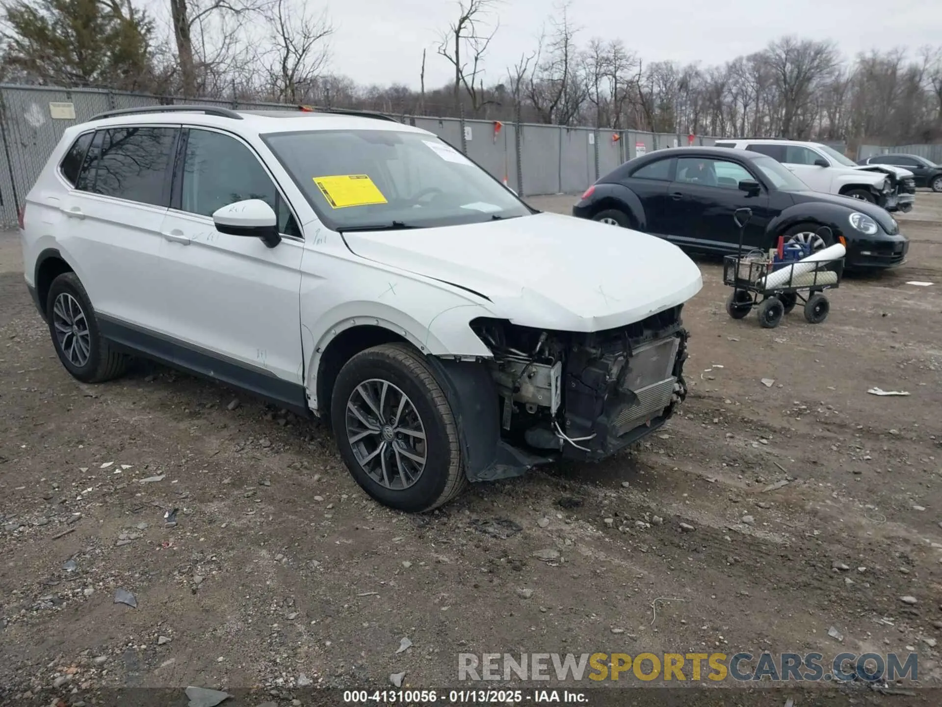 1 fotografías del automóvil dañado 3VV2B7AX0LM075033 VOLKSWAGEN TIGUAN 2020