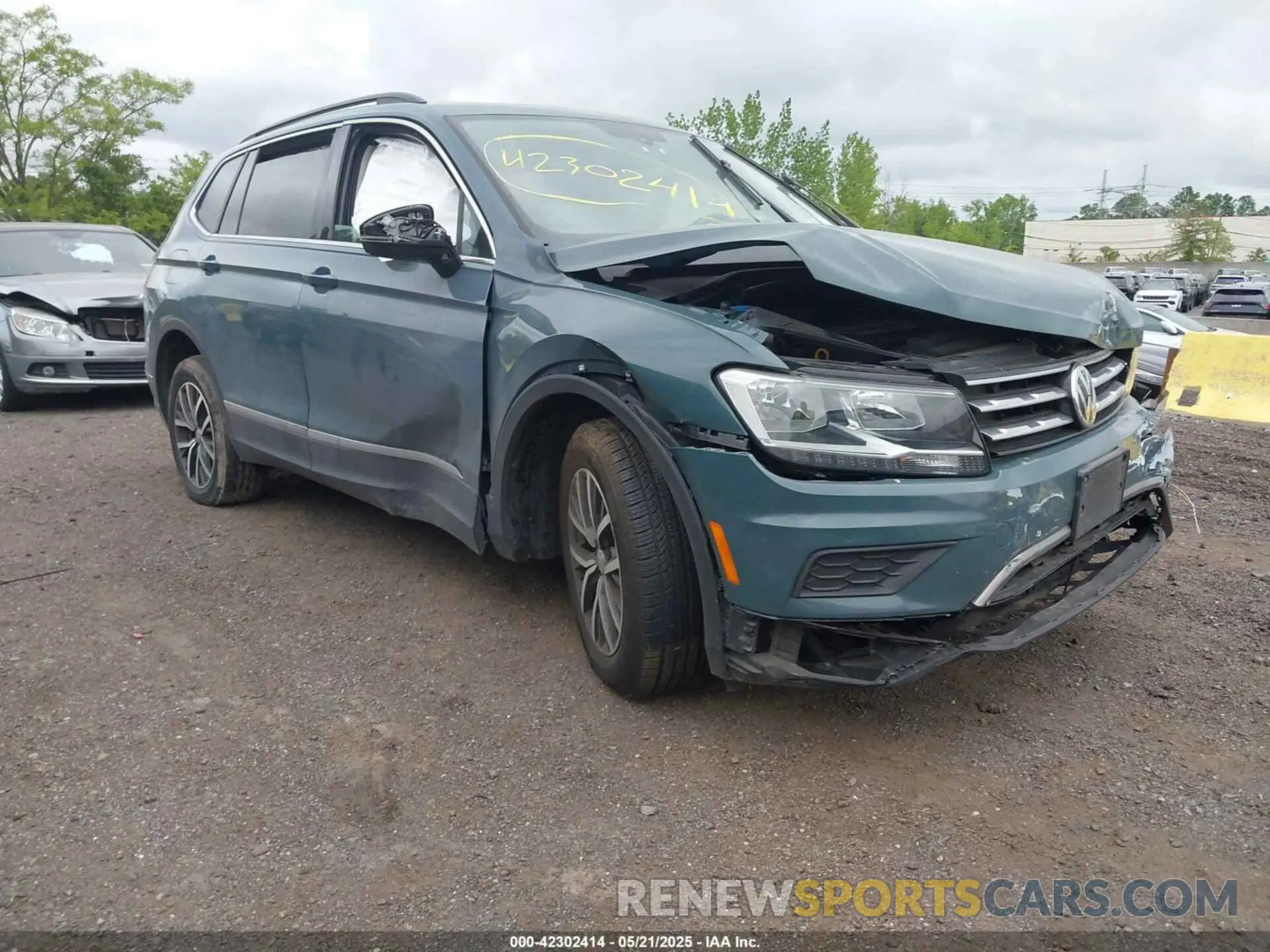 1 fotografías del automóvil dañado 3VV2B7AX0LM124635 VOLKSWAGEN TIGUAN 2020
