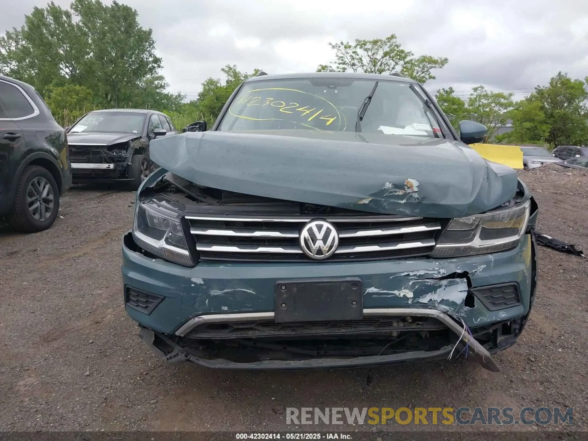 12 fotografías del automóvil dañado 3VV2B7AX0LM124635 VOLKSWAGEN TIGUAN 2020