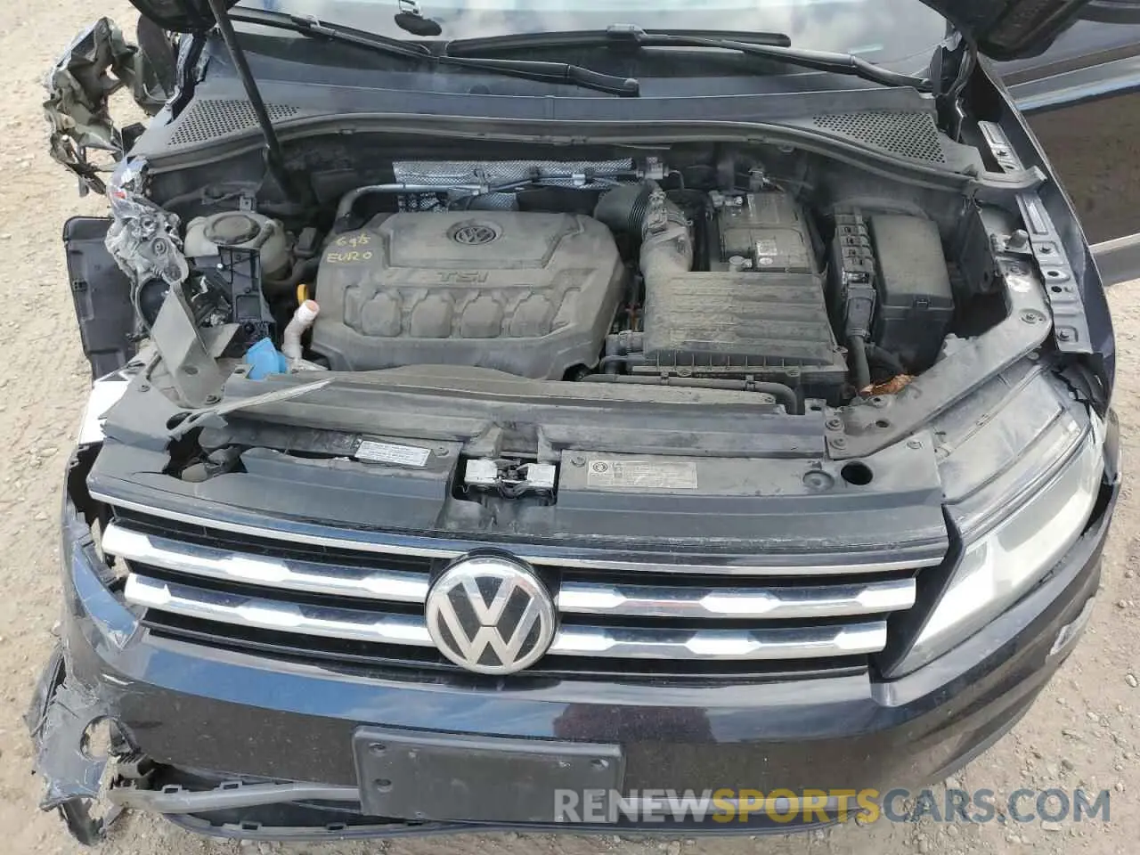 12 fotografías del automóvil dañado 3VV2B7AX1LM004861 VOLKSWAGEN TIGUAN 2020
