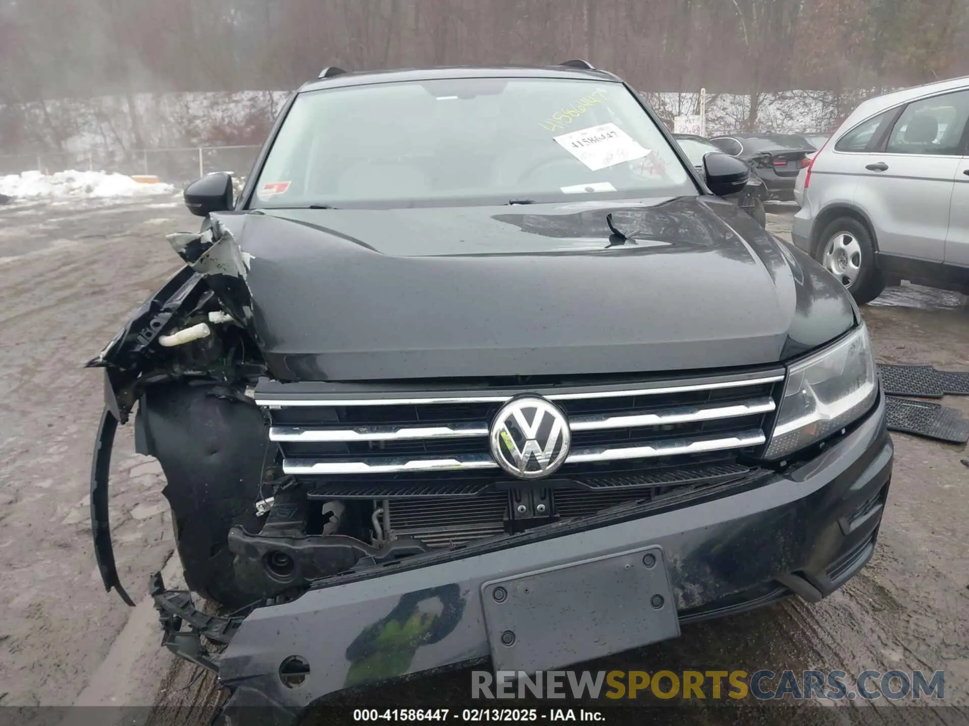 12 fotografías del automóvil dañado 3VV2B7AX1LM033714 VOLKSWAGEN TIGUAN 2020