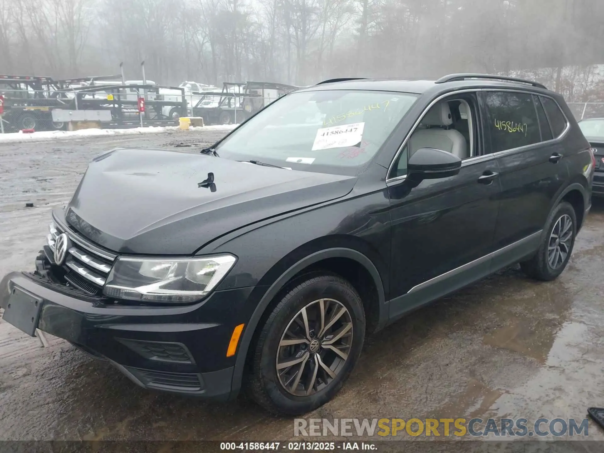 2 fotografías del automóvil dañado 3VV2B7AX1LM033714 VOLKSWAGEN TIGUAN 2020