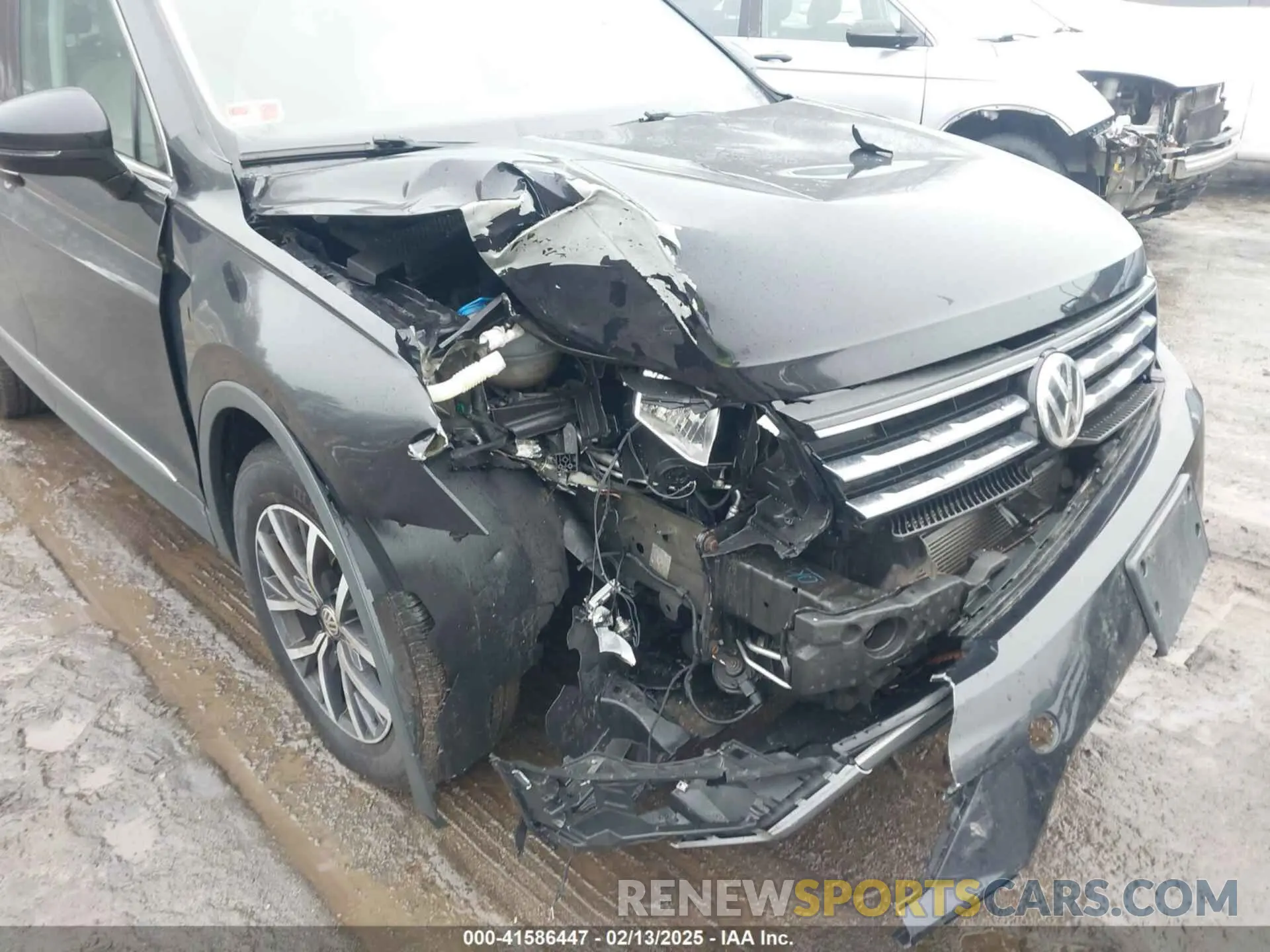 6 fotografías del automóvil dañado 3VV2B7AX1LM033714 VOLKSWAGEN TIGUAN 2020