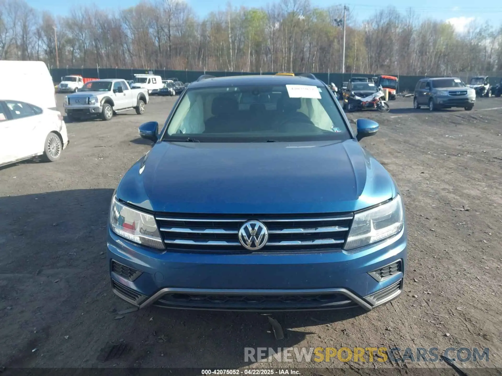12 fotografías del automóvil dañado 3VV2B7AX2LM017277 VOLKSWAGEN TIGUAN 2020