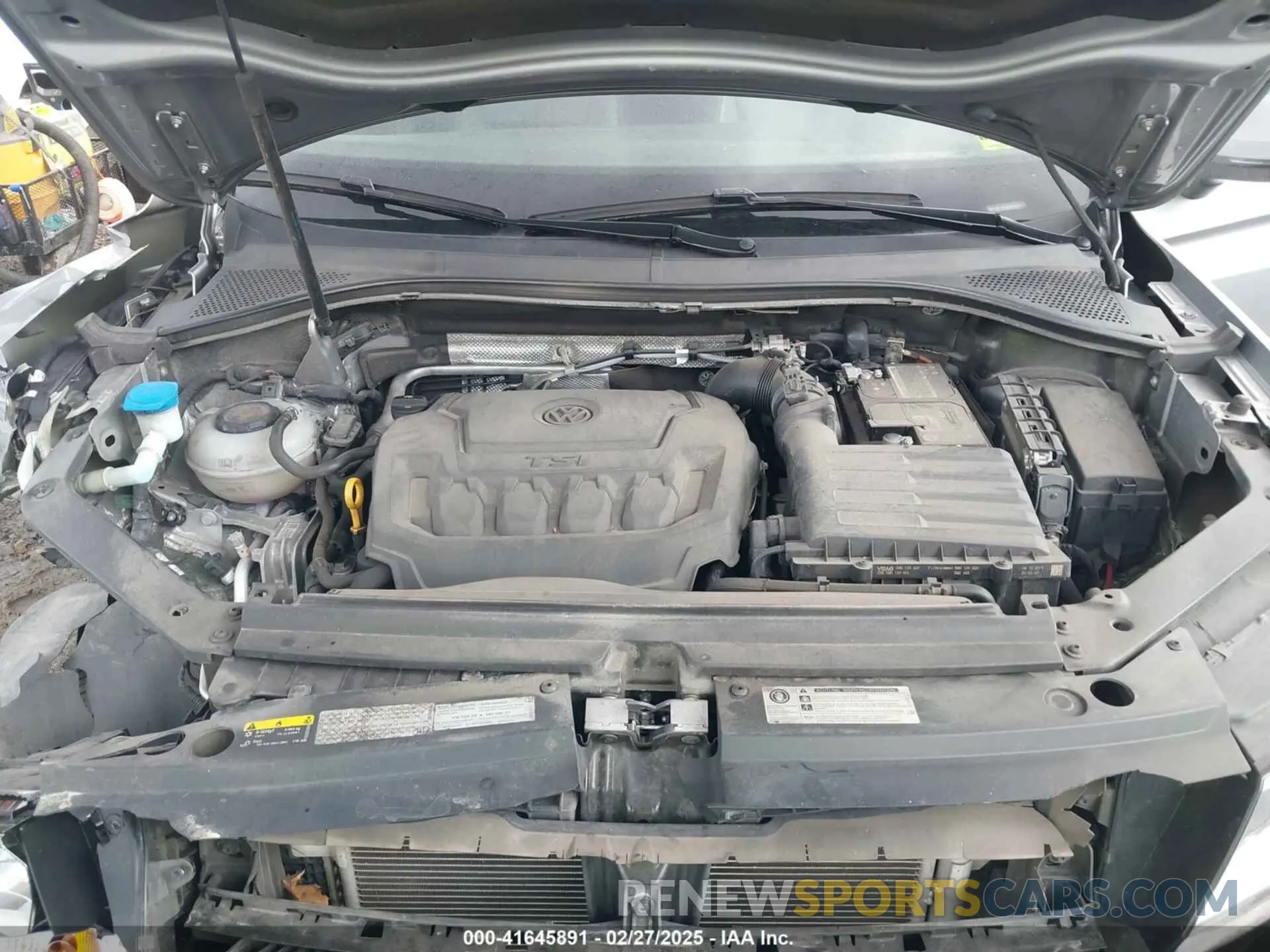 10 fotografías del automóvil dañado 3VV2B7AX2LM042731 VOLKSWAGEN TIGUAN 2020