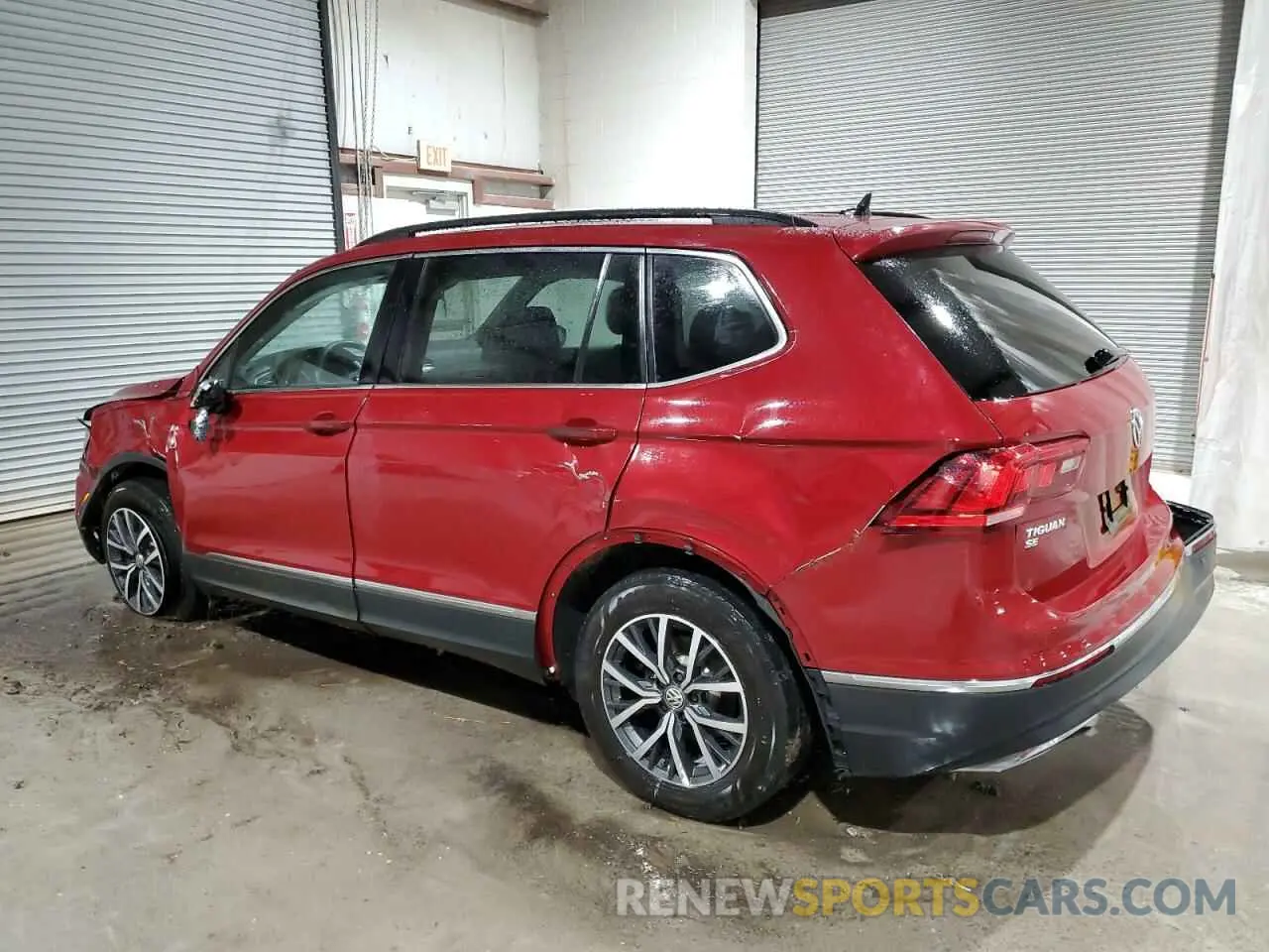 2 fotografías del automóvil dañado 3VV2B7AX3LM011035 VOLKSWAGEN TIGUAN 2020