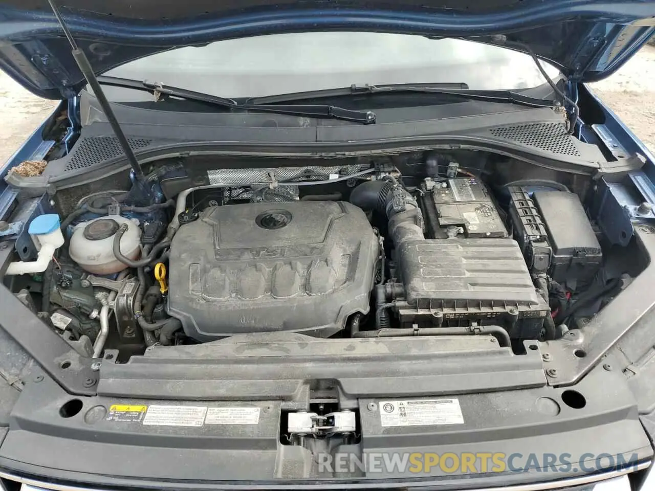 12 fotografías del automóvil dañado 3VV2B7AX3LM038039 VOLKSWAGEN TIGUAN 2020