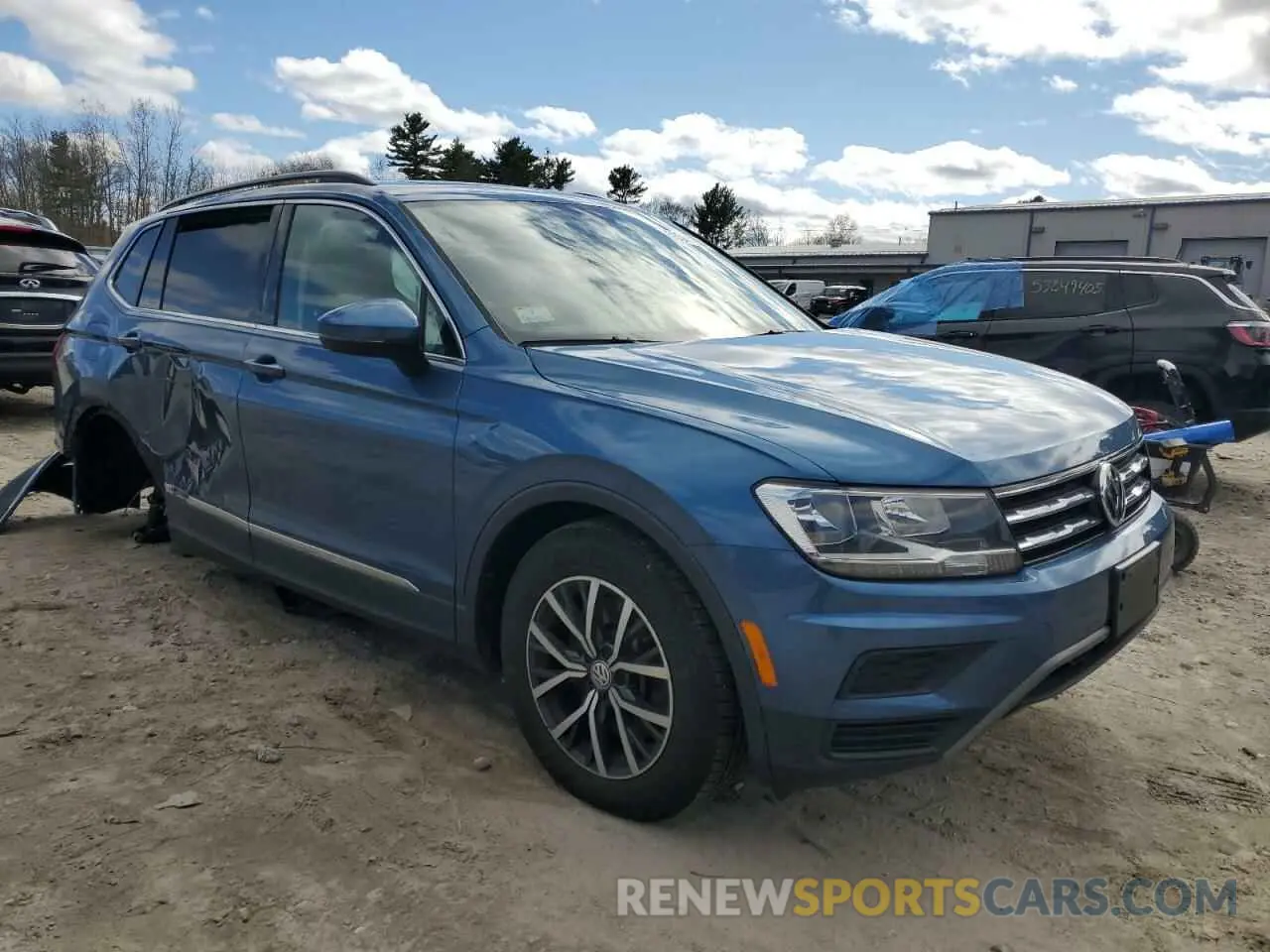 4 fotografías del automóvil dañado 3VV2B7AX3LM038039 VOLKSWAGEN TIGUAN 2020