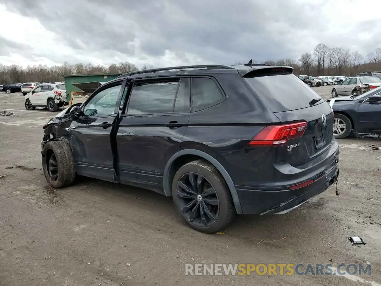 2 fotografías del automóvil dañado 3VV2B7AX3LM135855 VOLKSWAGEN TIGUAN 2020
