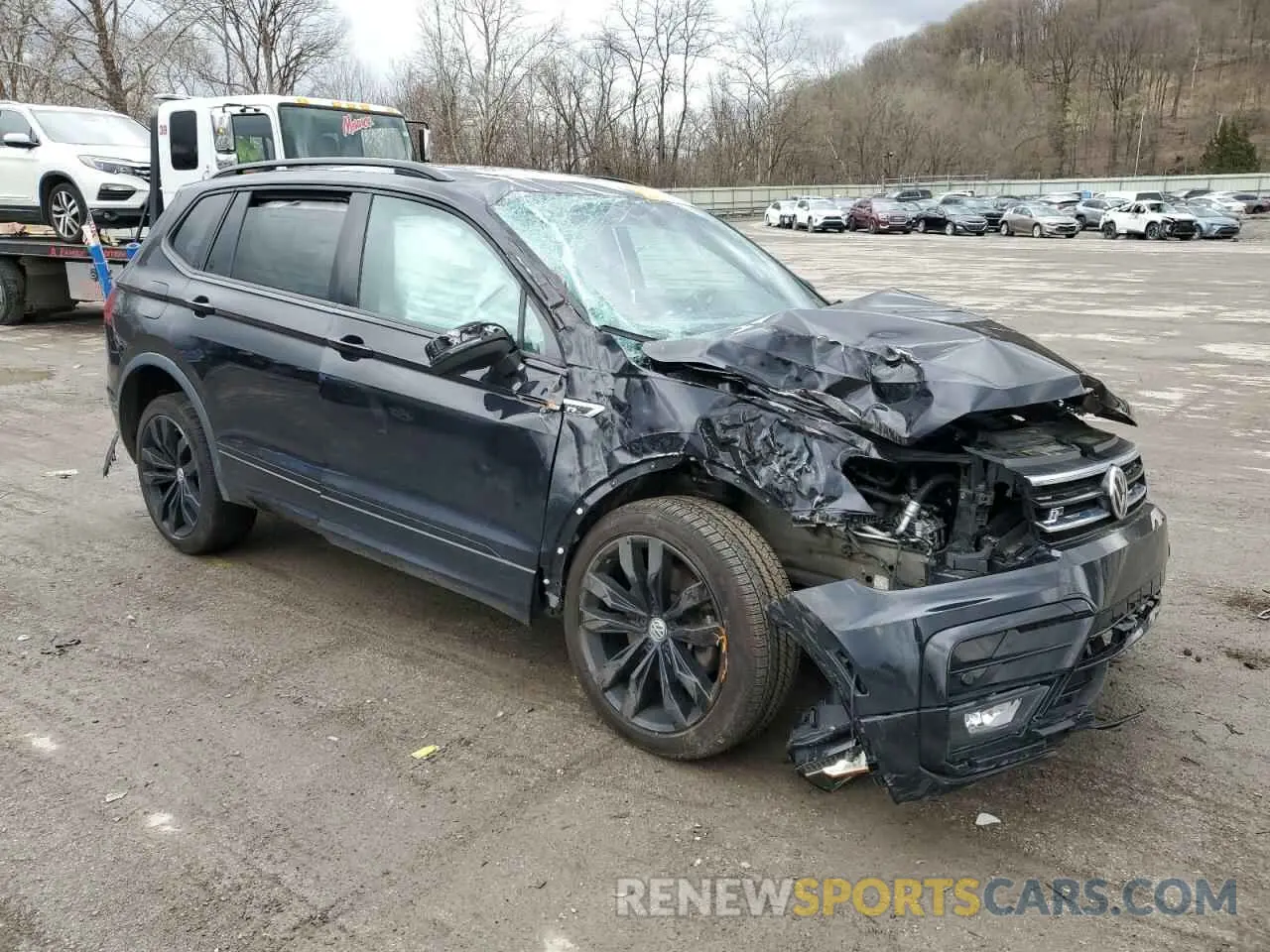 4 fotografías del automóvil dañado 3VV2B7AX3LM135855 VOLKSWAGEN TIGUAN 2020