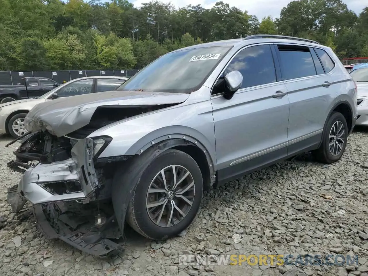 1 fotografías del automóvil dañado 3VV2B7AX4LM022562 VOLKSWAGEN TIGUAN 2020