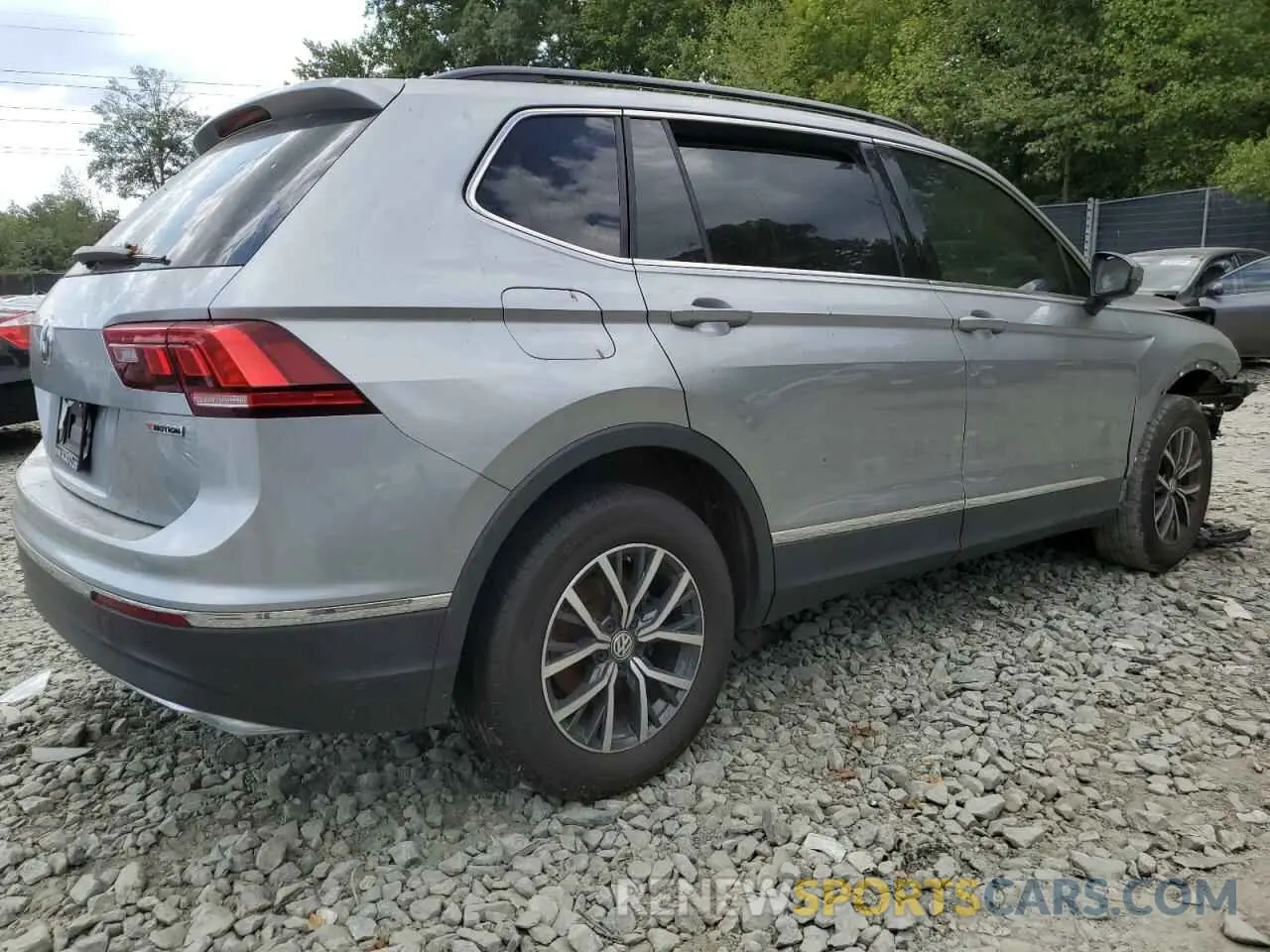 3 fotografías del automóvil dañado 3VV2B7AX4LM022562 VOLKSWAGEN TIGUAN 2020