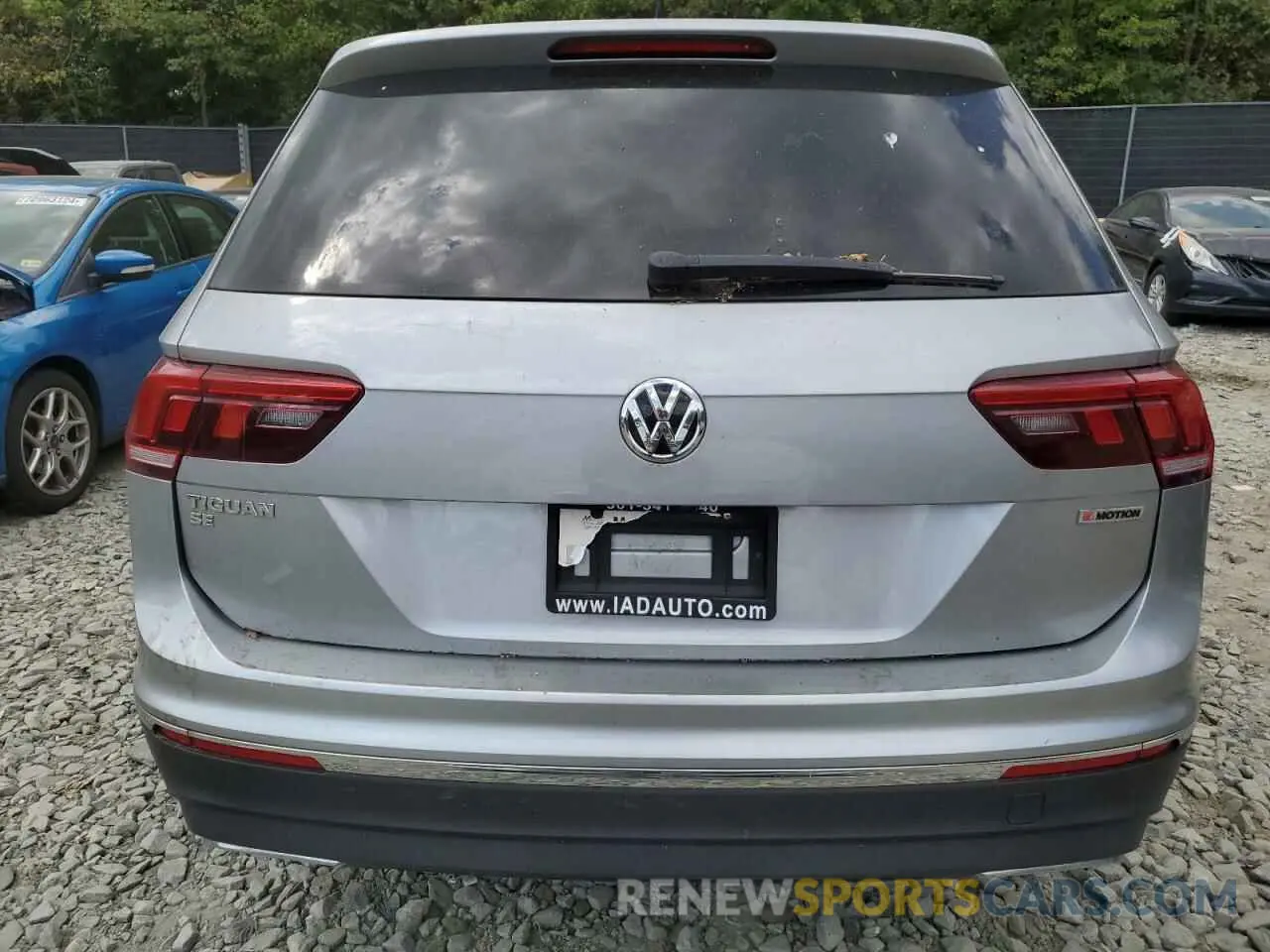 6 fotografías del automóvil dañado 3VV2B7AX4LM022562 VOLKSWAGEN TIGUAN 2020