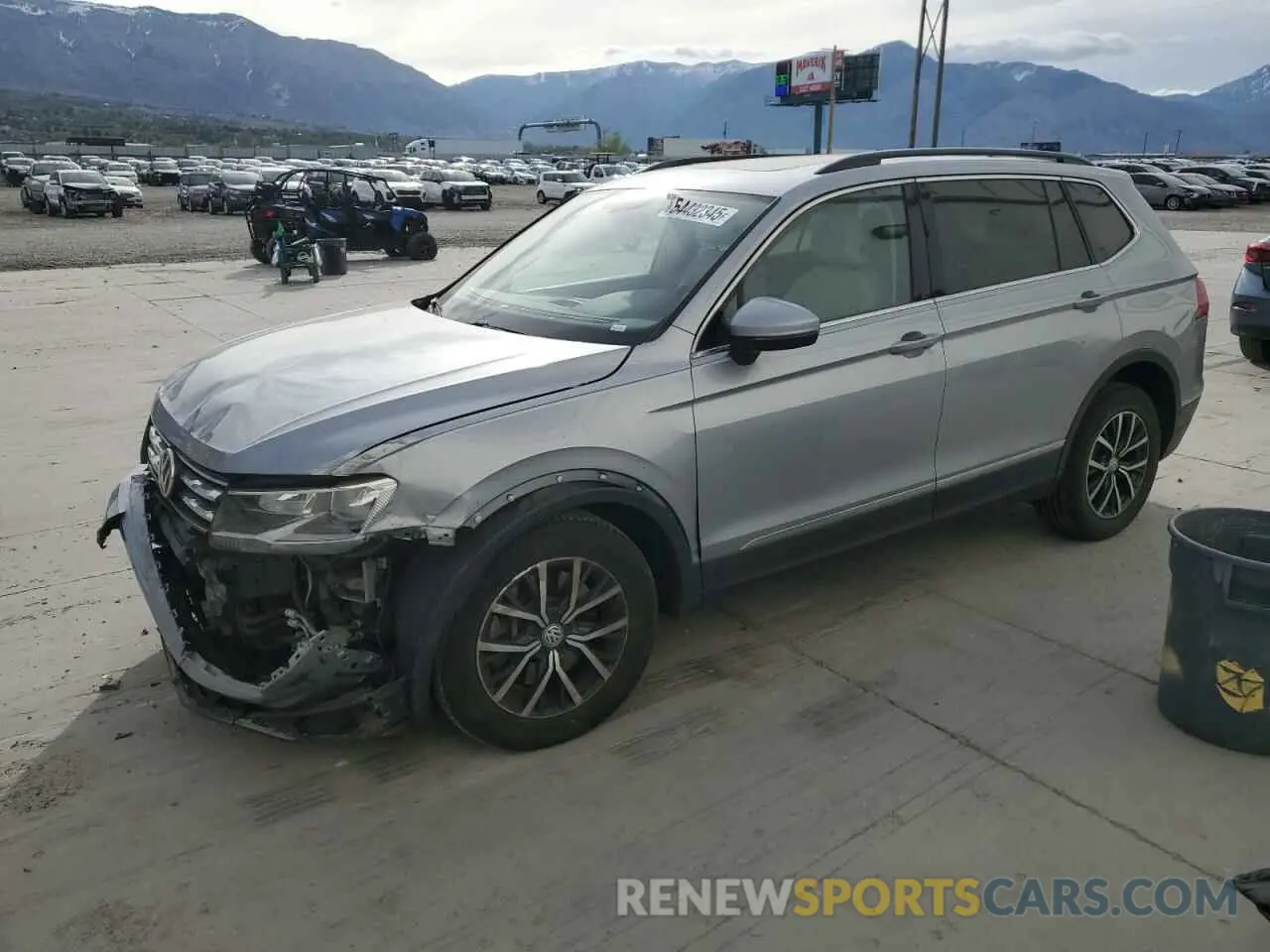 1 fotografías del automóvil dañado 3VV2B7AX5LM037412 VOLKSWAGEN TIGUAN 2020