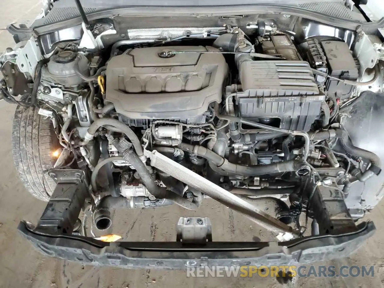 12 fotografías del automóvil dañado 3VV2B7AX5LM117261 VOLKSWAGEN TIGUAN 2020
