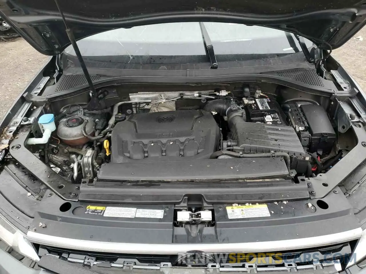 12 fotografías del automóvil dañado 3VV2B7AX6LM155310 VOLKSWAGEN TIGUAN 2020