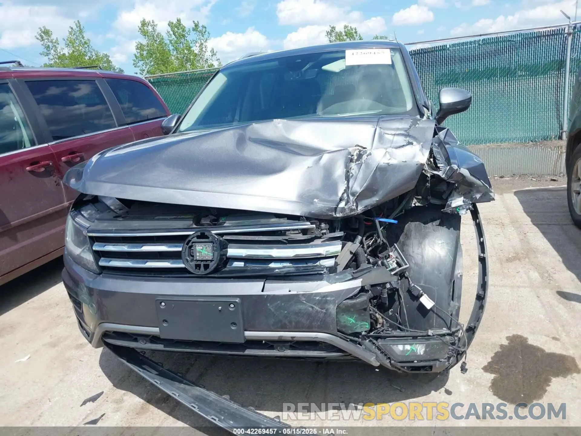 12 fotografías del automóvil dañado 3VV2B7AX7LM113597 VOLKSWAGEN TIGUAN 2020