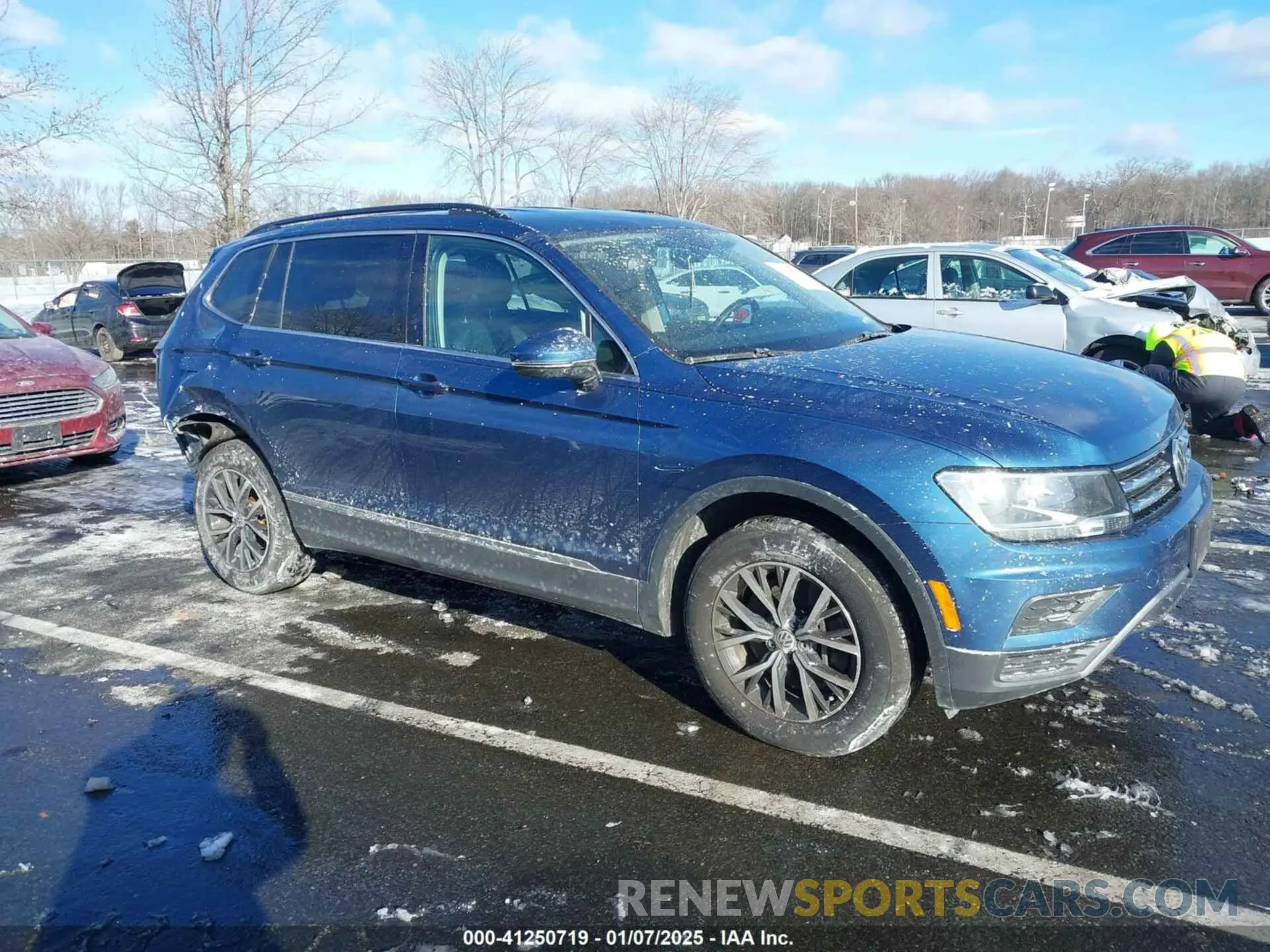 1 fotografías del automóvil dañado 3VV2B7AX7LM142016 VOLKSWAGEN TIGUAN 2020
