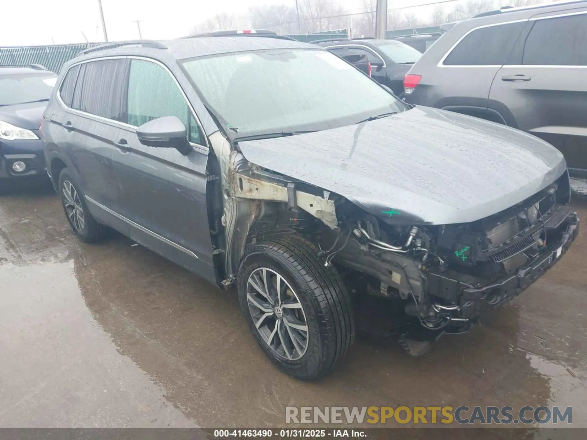 1 fotografías del automóvil dañado 3VV2B7AX7LM158118 VOLKSWAGEN TIGUAN 2020