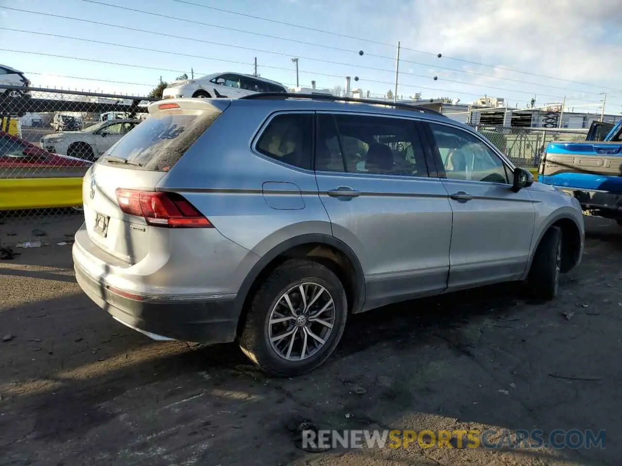3 fotografías del automóvil dañado 3VV2B7AX8LM080755 VOLKSWAGEN TIGUAN 2020