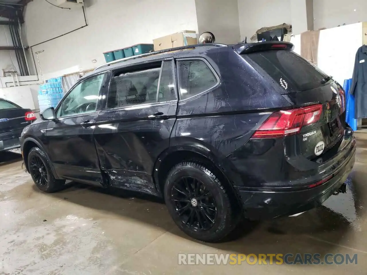 2 fotografías del automóvil dañado 3VV2B7AX8LM108540 VOLKSWAGEN TIGUAN 2020