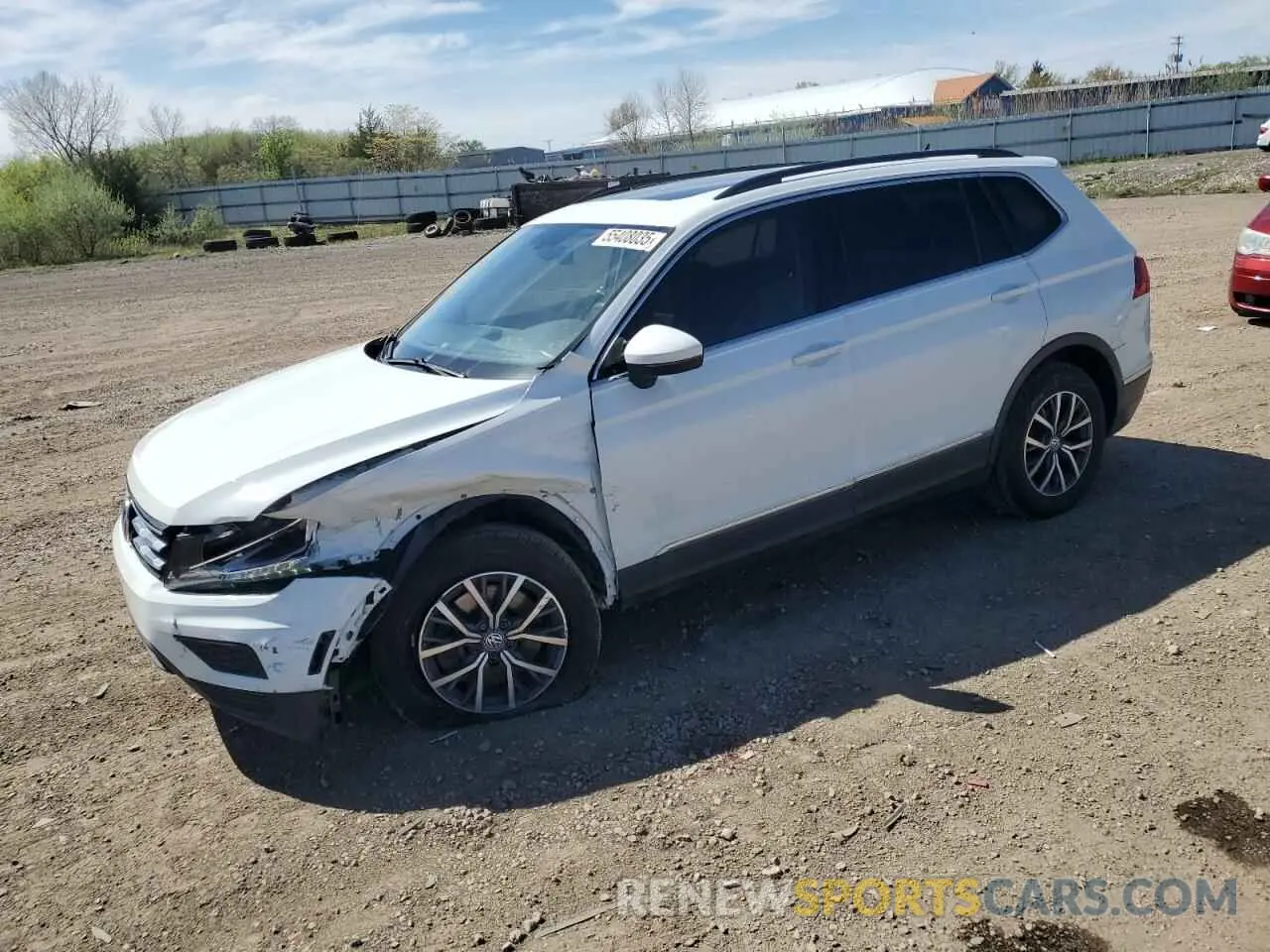 1 fotografías del automóvil dañado 3VV2B7AX8LM178541 VOLKSWAGEN TIGUAN 2020