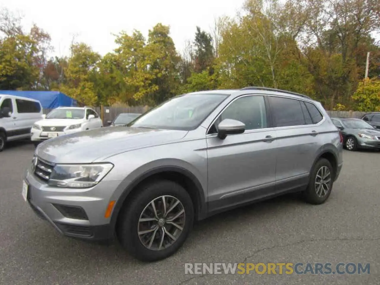 2 fotografías del automóvil dañado 3VV2B7AX9LM020855 VOLKSWAGEN TIGUAN 2020