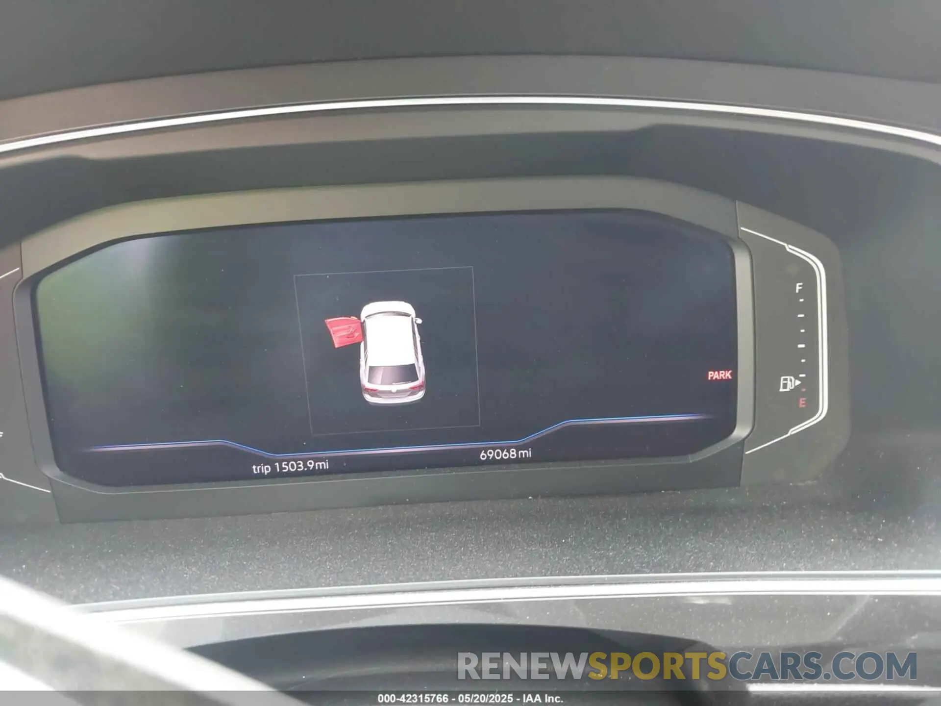 7 fotografías del automóvil dañado 3VV2B7AX9LM022086 VOLKSWAGEN TIGUAN 2020