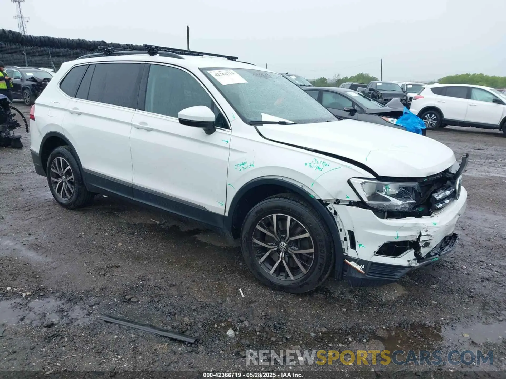 1 fotografías del automóvil dañado 3VV2B7AX9LM163952 VOLKSWAGEN TIGUAN 2020