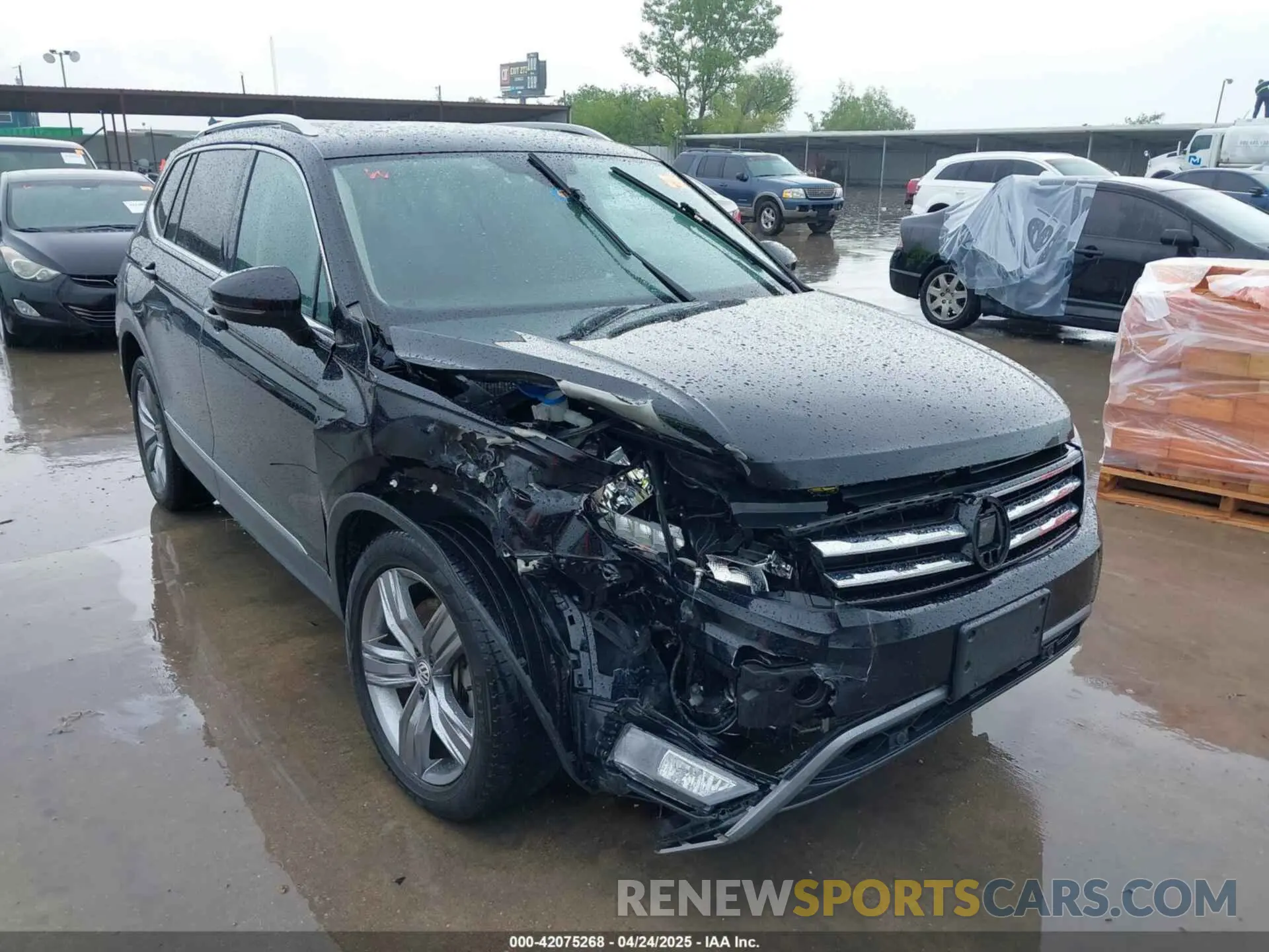 1 fotografías del automóvil dañado 3VV2B7AXXLM022419 VOLKSWAGEN TIGUAN 2020