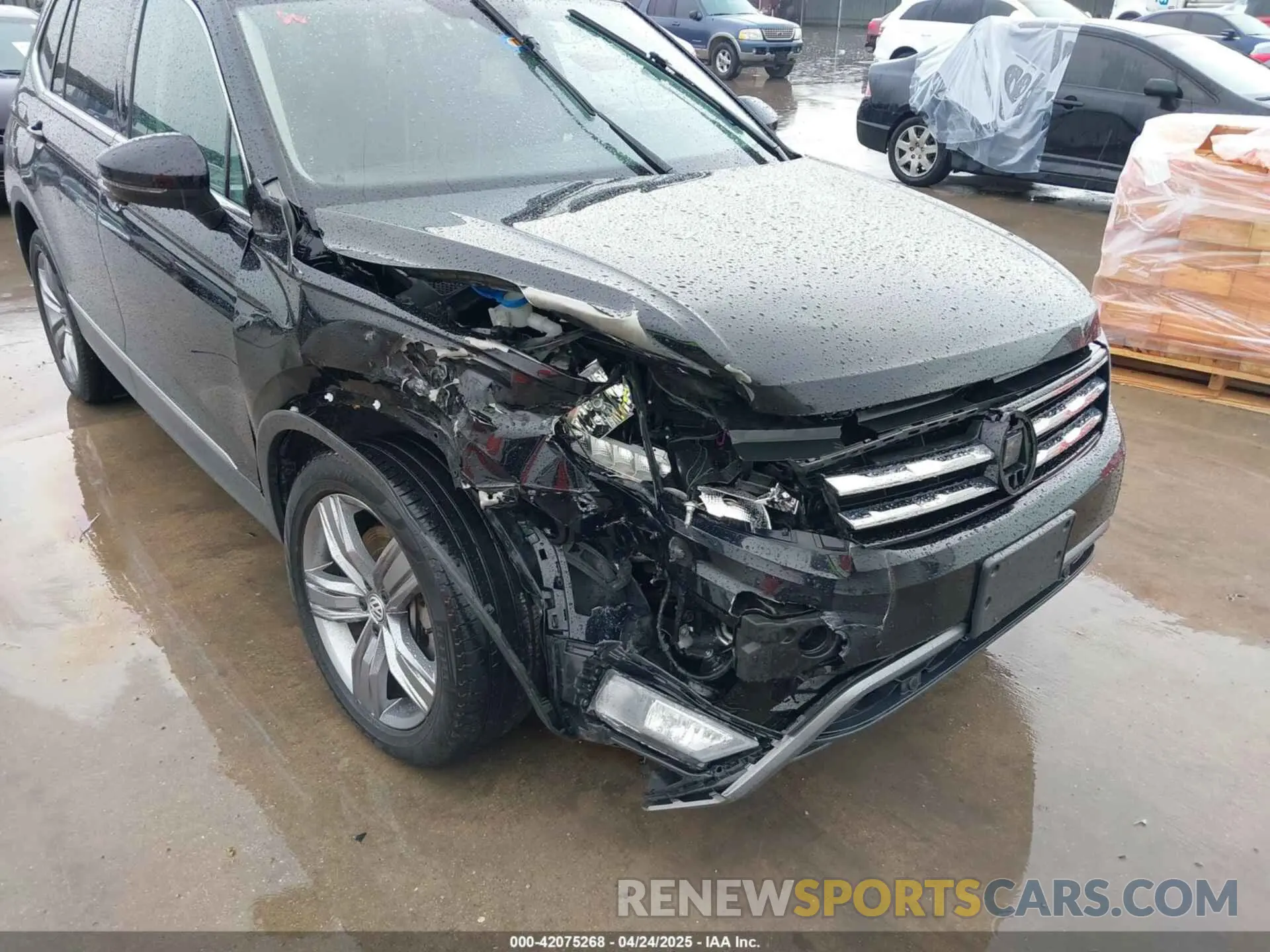 6 fotografías del automóvil dañado 3VV2B7AXXLM022419 VOLKSWAGEN TIGUAN 2020