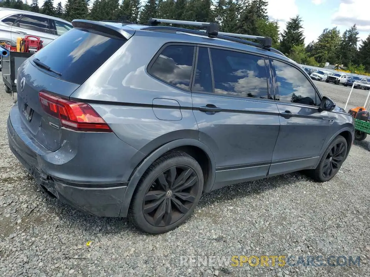 3 fotografías del automóvil dañado 3VV2B7AXXLM133732 VOLKSWAGEN TIGUAN 2020
