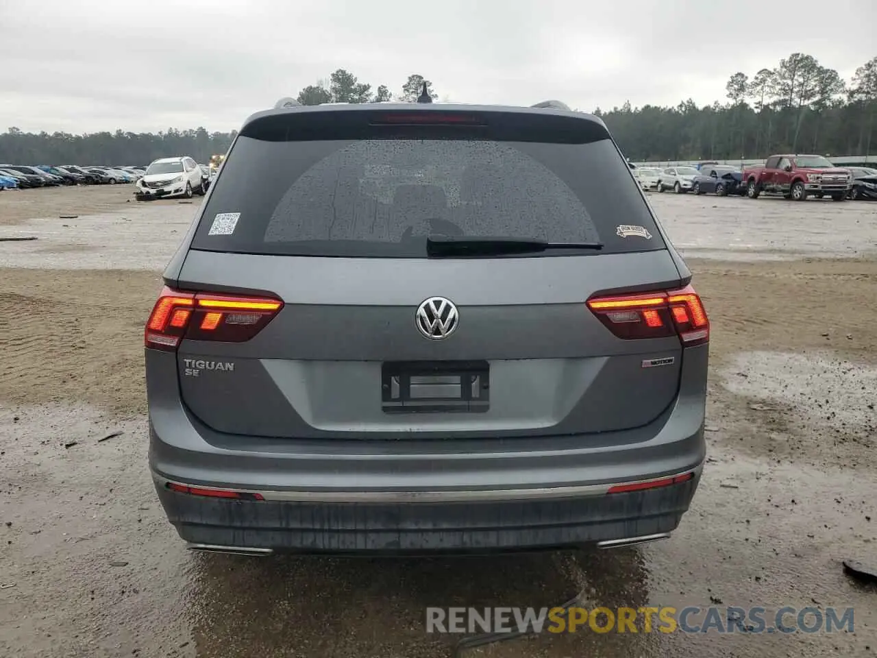 6 fotografías del automóvil dañado 3VV2B7AXXLM176788 VOLKSWAGEN TIGUAN 2020
