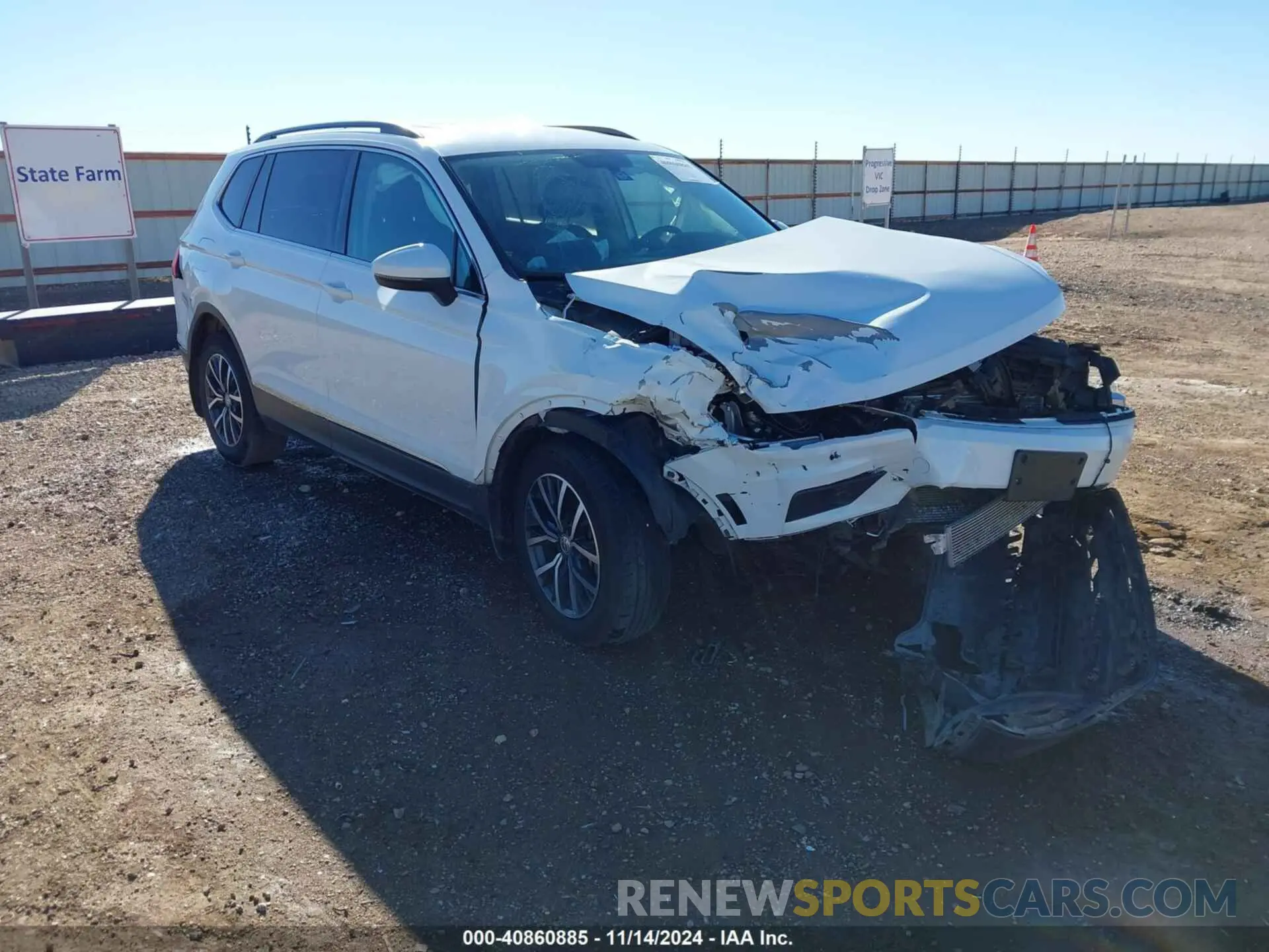 1 fotografías del automóvil dañado 3VV3B7AX1LM128665 VOLKSWAGEN TIGUAN 2020