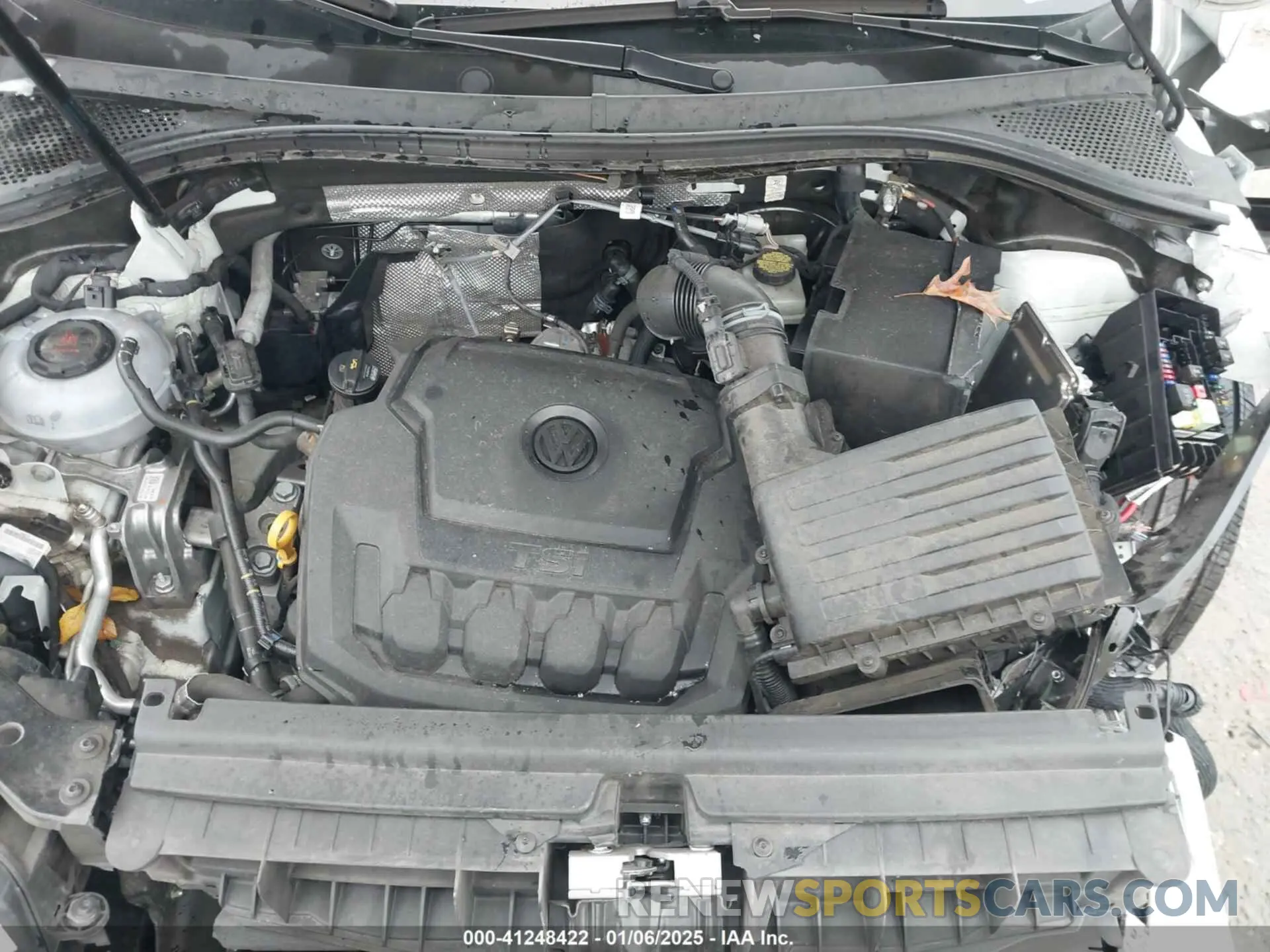 10 fotografías del automóvil dañado 3VV3B7AX2LM055418 VOLKSWAGEN TIGUAN 2020