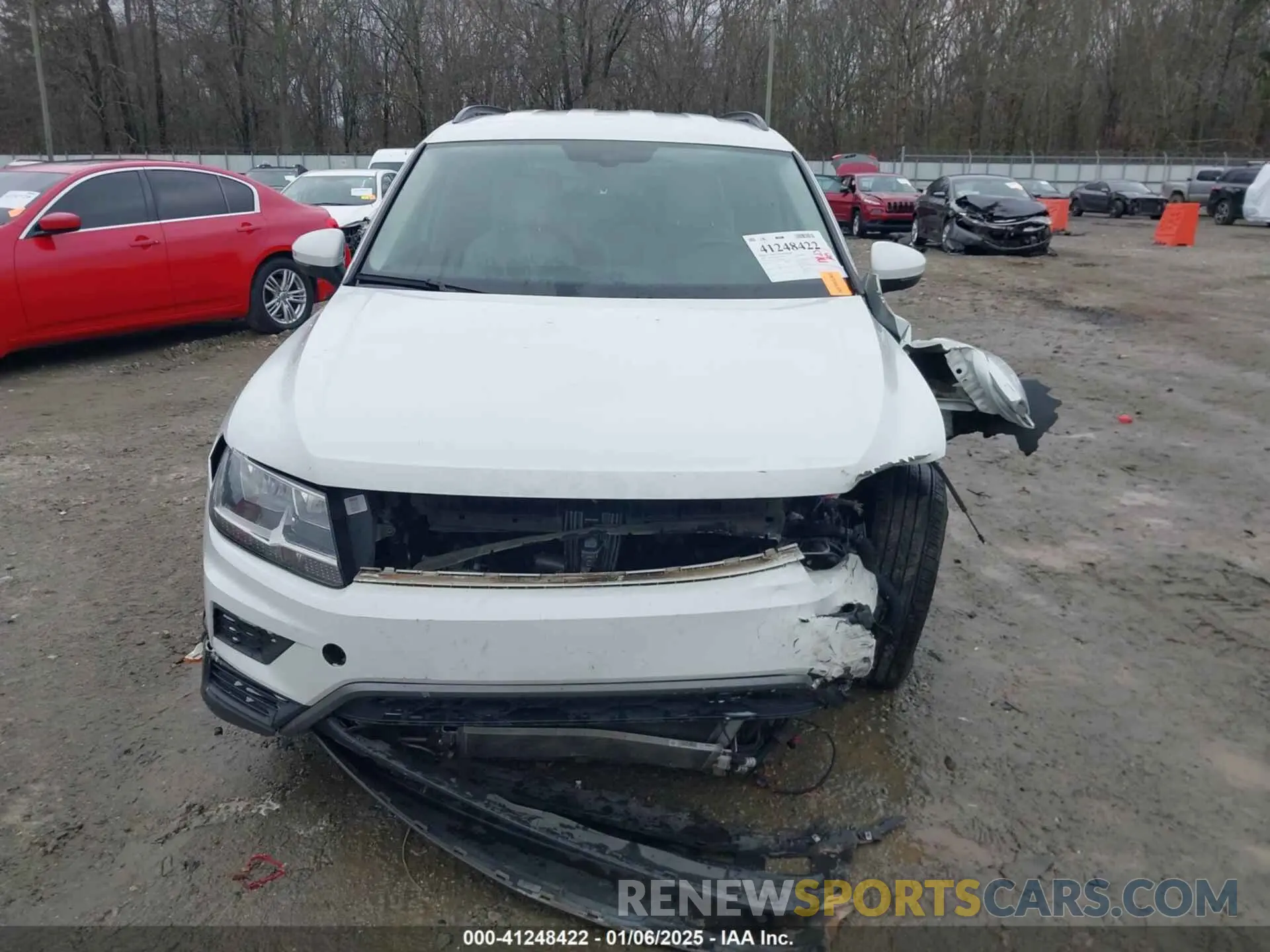 11 fotografías del automóvil dañado 3VV3B7AX2LM055418 VOLKSWAGEN TIGUAN 2020