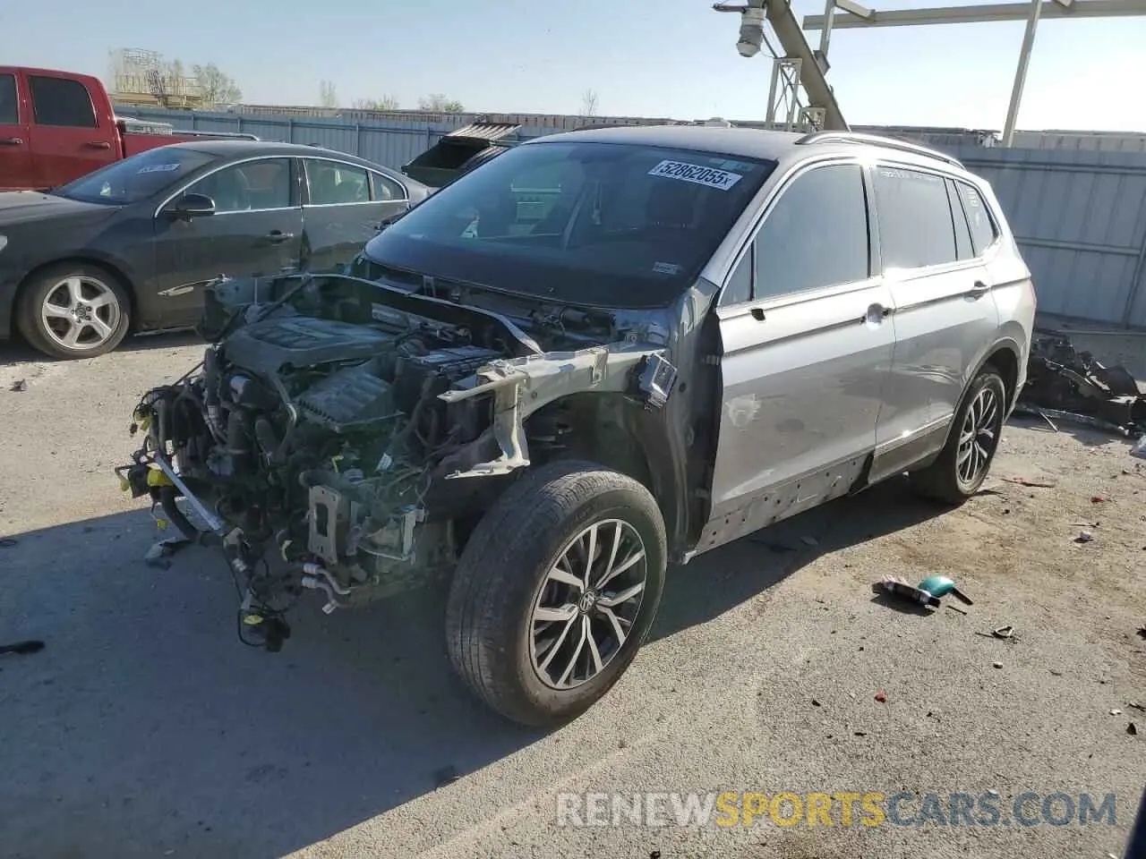 1 fotografías del automóvil dañado 3VV3B7AX4LM113769 VOLKSWAGEN TIGUAN 2020