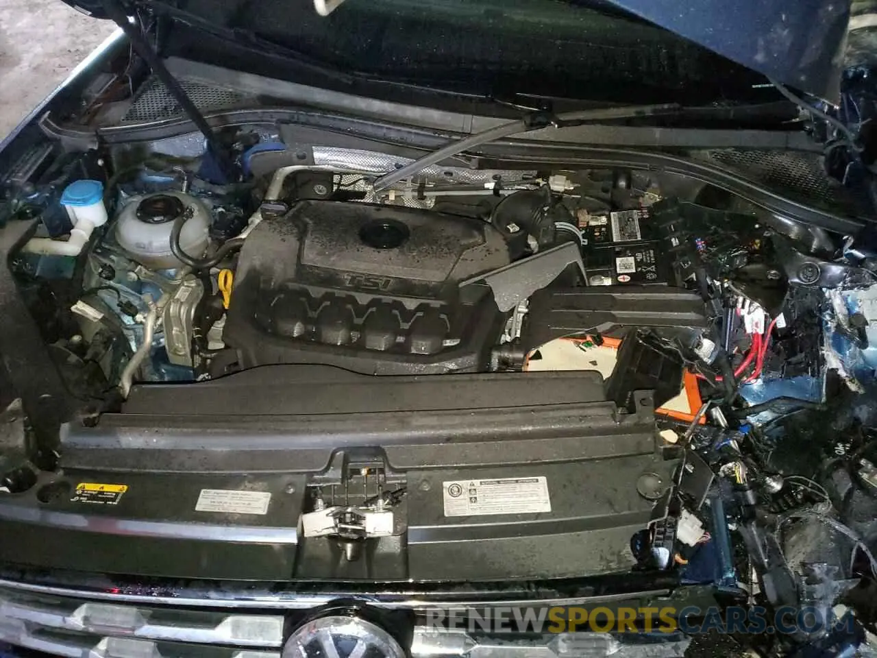12 fotografías del automóvil dañado 3VV3B7AX5LM017570 VOLKSWAGEN TIGUAN 2020
