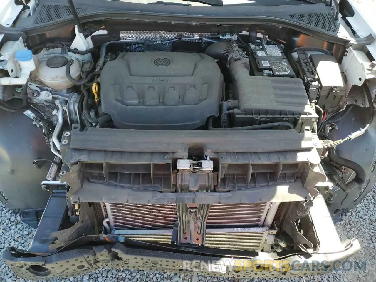 12 fotografías del automóvil dañado 3VV3B7AX6LM041165 VOLKSWAGEN TIGUAN 2020