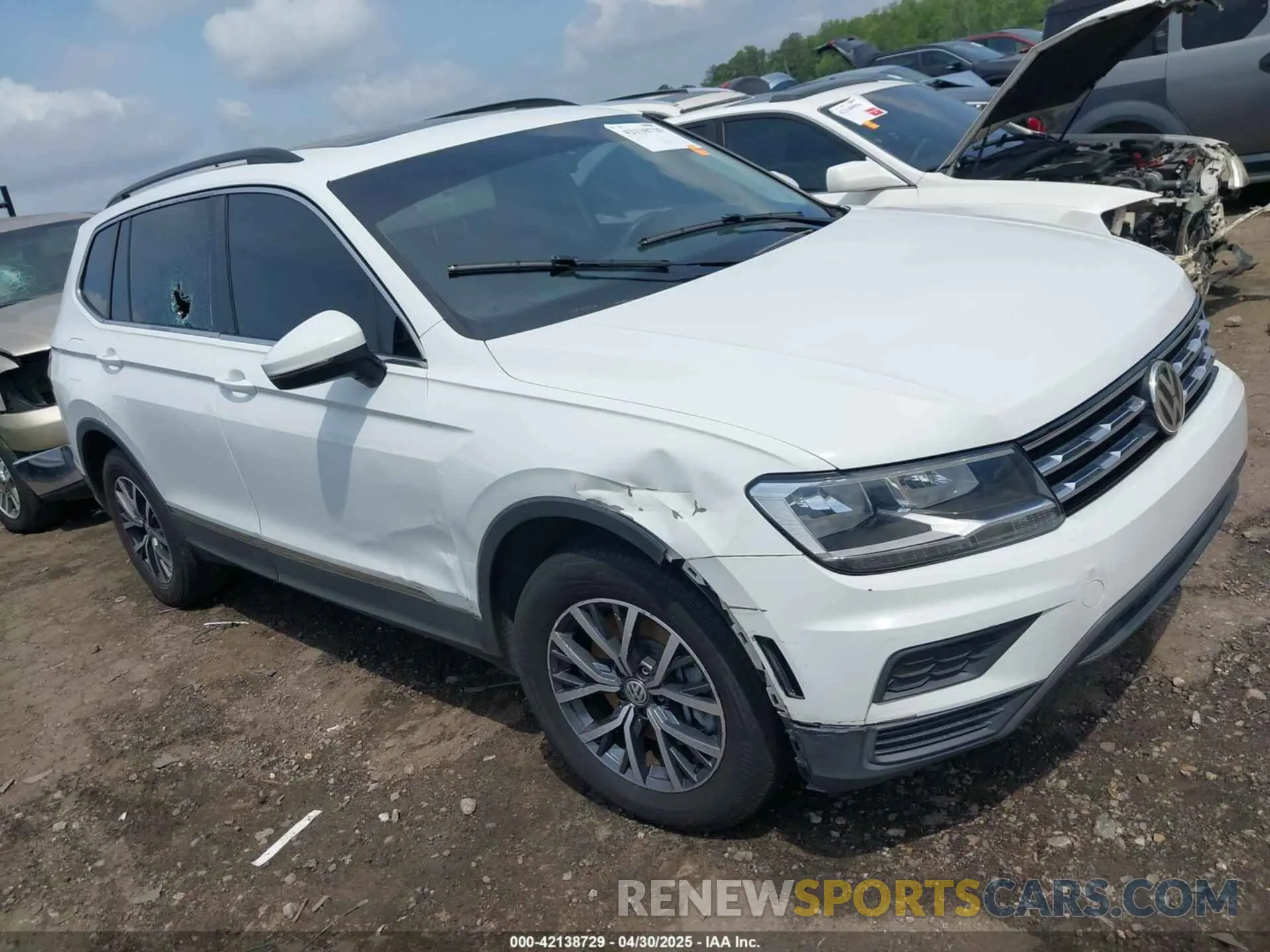 1 fotografías del automóvil dañado 3VV3B7AX6LM054238 VOLKSWAGEN TIGUAN 2020