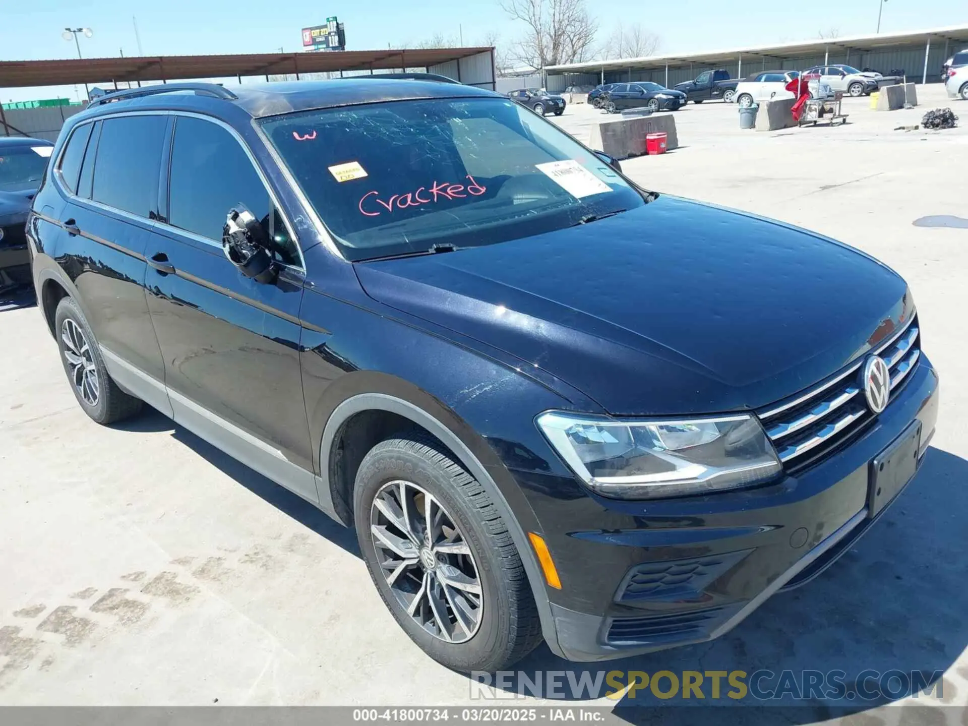 6 fotografías del automóvil dañado 3VV3B7AX6LM071413 VOLKSWAGEN TIGUAN 2020