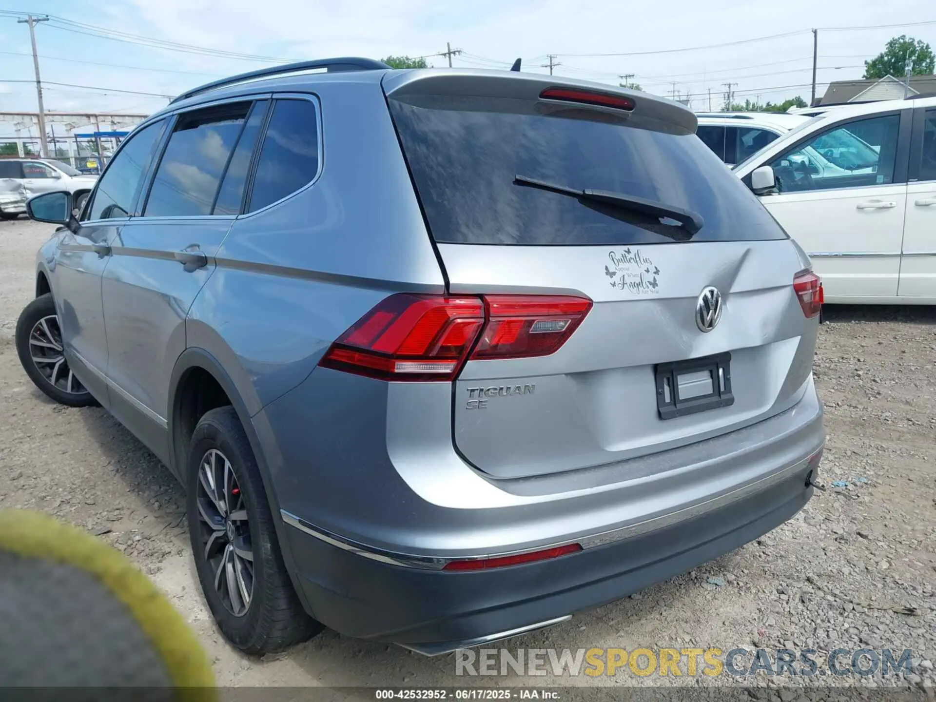 3 fotografías del automóvil dañado 3VV3B7AX7LM144742 VOLKSWAGEN TIGUAN 2020